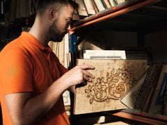 SLAMP - LA LOLLO APPLIQUE - GOLD by Lorenza Bozzoli