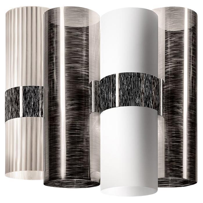 SLAMP - LA LOLLO APPLIQUE - PEWTER von Lorenza Bozzoli