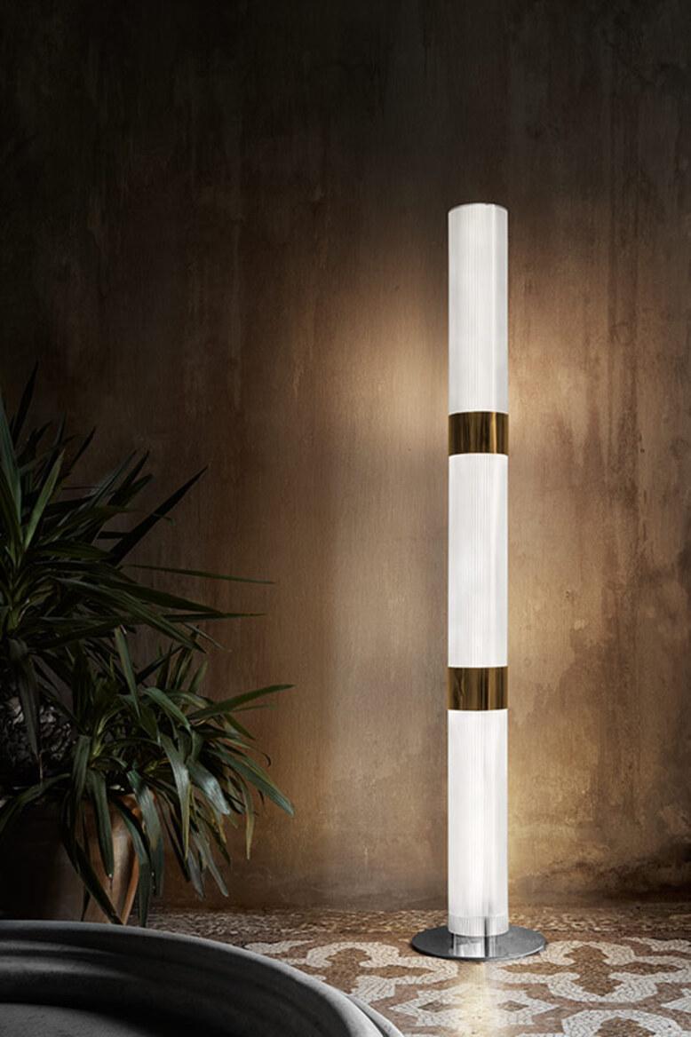 SLAMP - LA LOLLO FLOOR - prisma/gold von Lorenza Bozzoli (Moderne) im Angebot