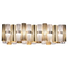 SLAMP - LA LOLLO SUSPENSION LINEAR 100 - Gold von Lorenza Bozzoli