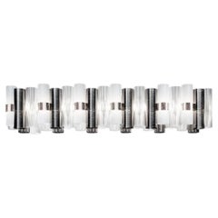 SLAMP - LA LOLLO SUSPENSION LINEAR 100 - PEWTER by Lorenza Bozzoli