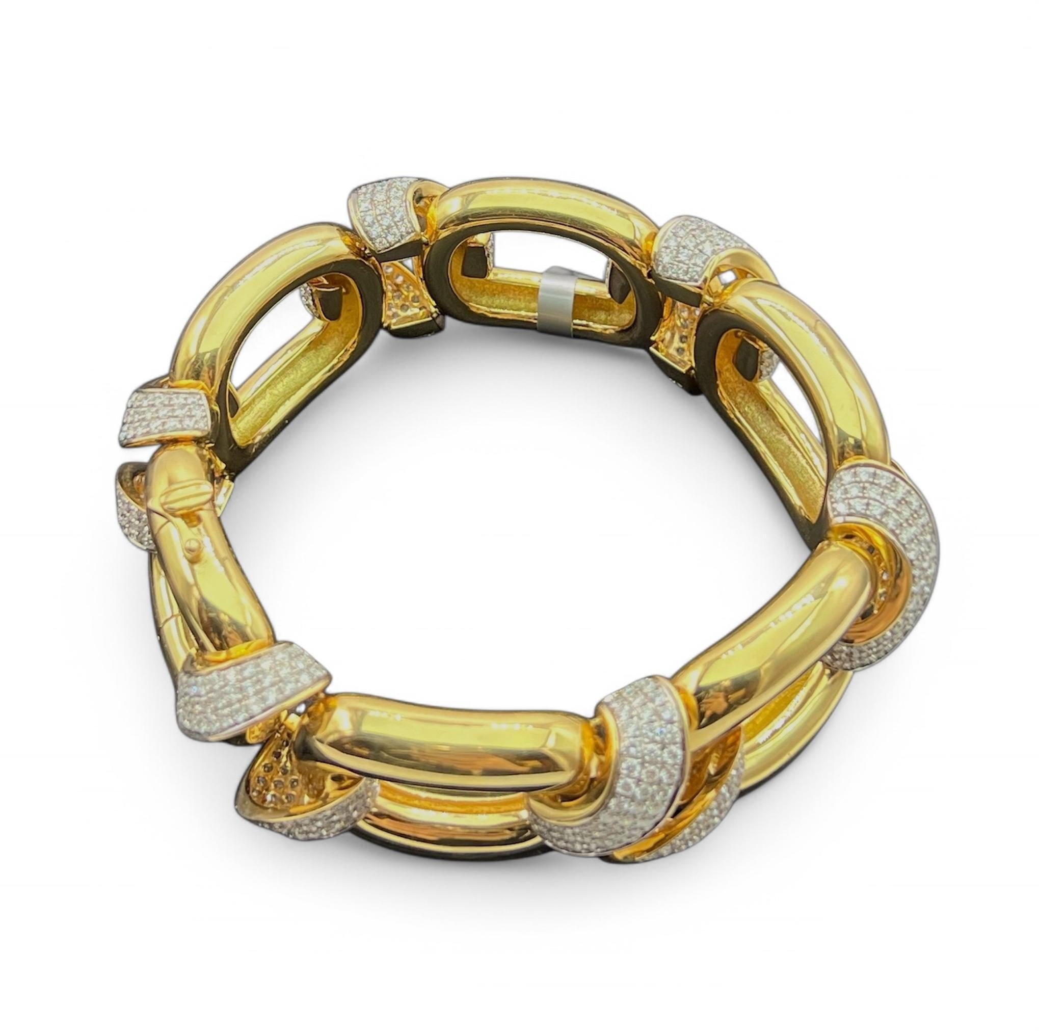 Pulsera de diamantes La Lumière Corte redondo en venta