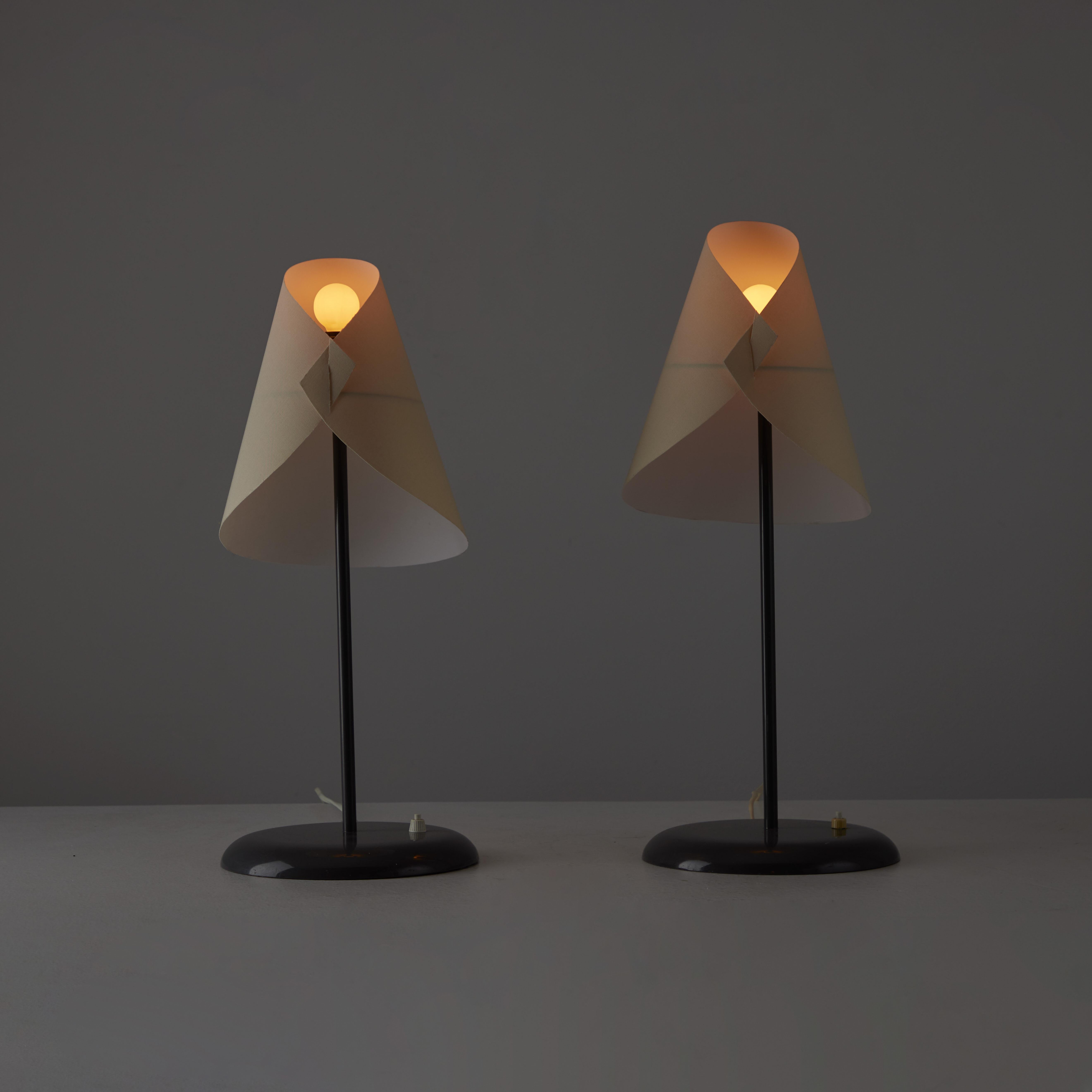 Mid-Century Modern 'La Lune Sous Le Chapeau' Table Lamps by Man Ray for Sirrah