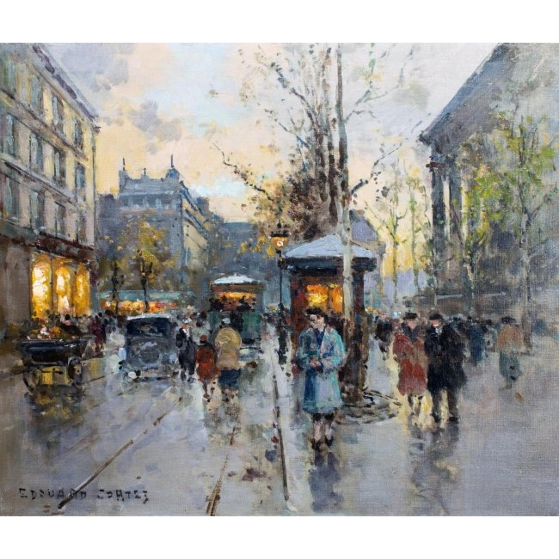 "La Madeleine" by Edouard Leon Cortes, Signed