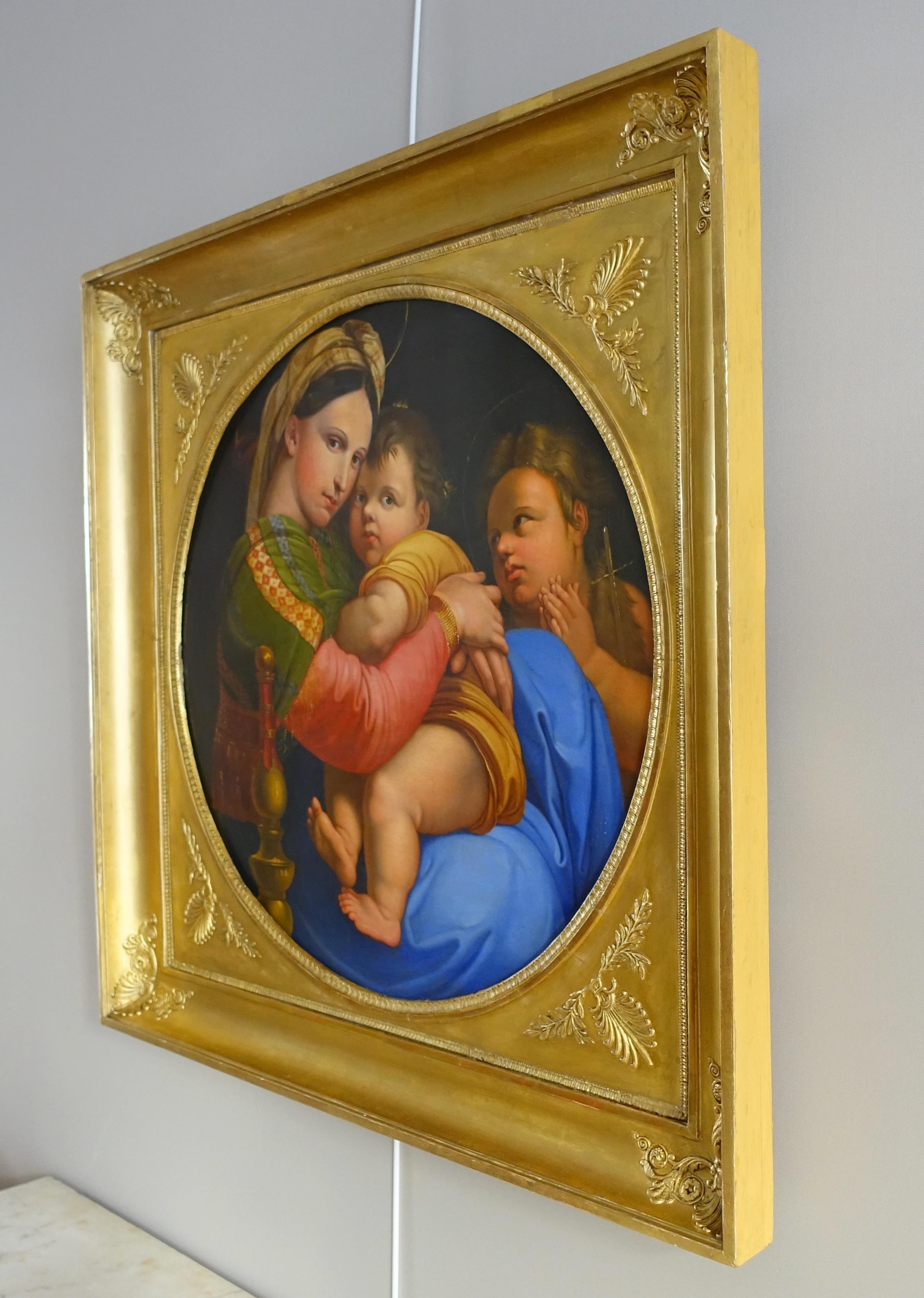 La Madonna della Seggiola circa 1820 after Raffaello Sanzio (1483-1520) 1