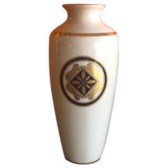 Vintage La Maison de L' Art Deco Porcelain Vase by Cartier