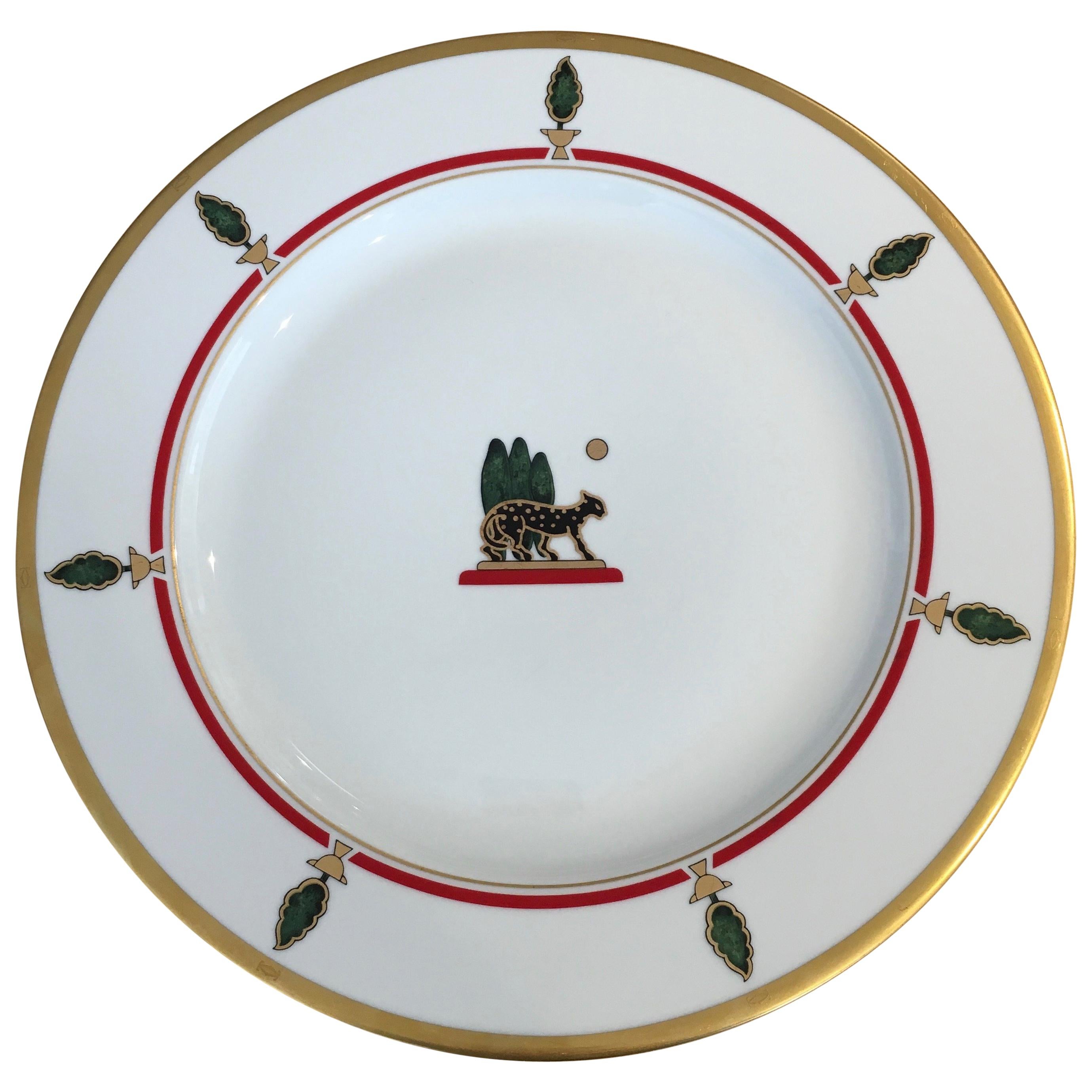 La Maison de Louis Cartier Limoges Charger Large Plates