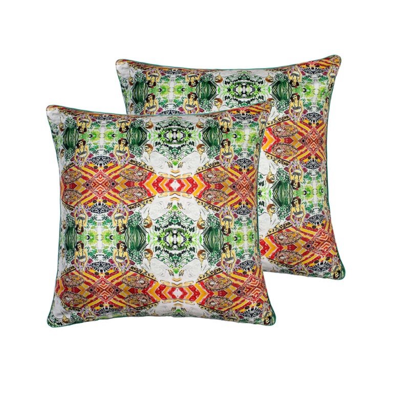 La Majorelle Pillow Cover Set Of 2 For Sale At 1stdibs