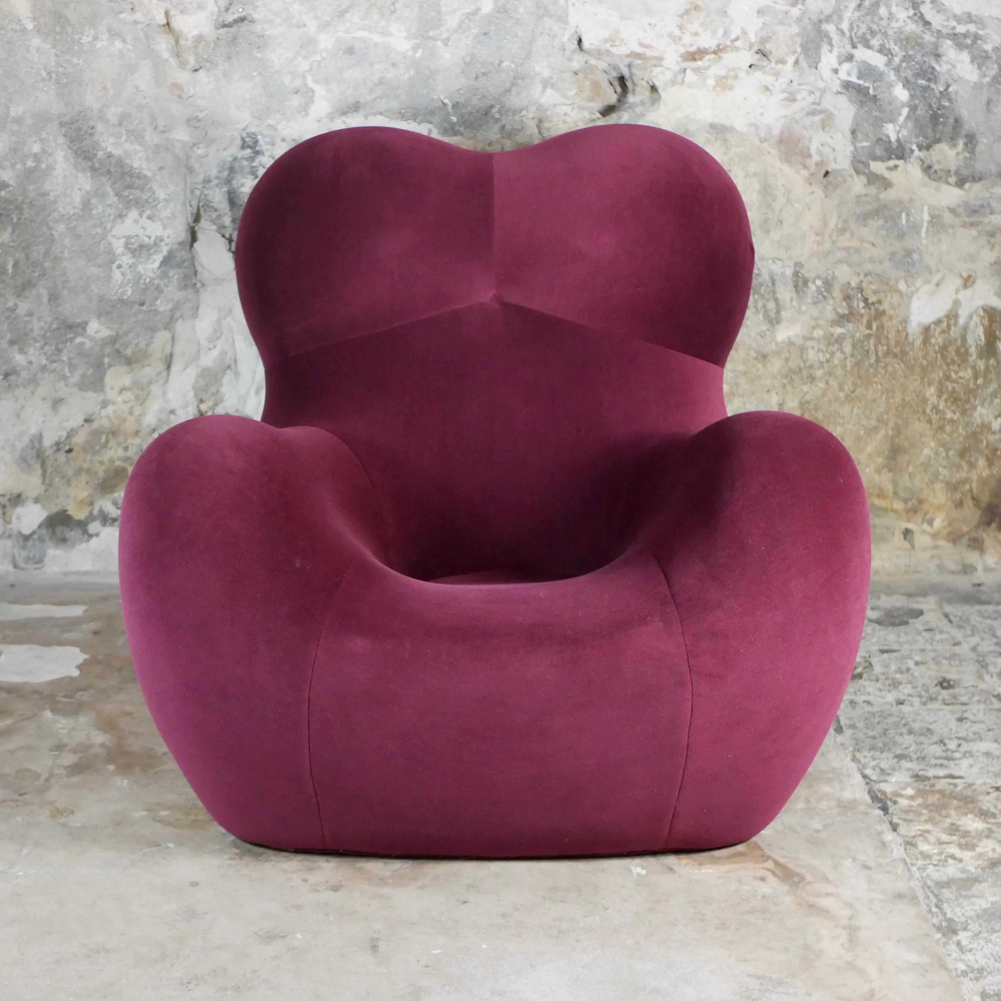 Post-Modern La Mamma set, armchair and ottoman UP5 and 6 by Gaetano Pesce for B&B Italia For Sale