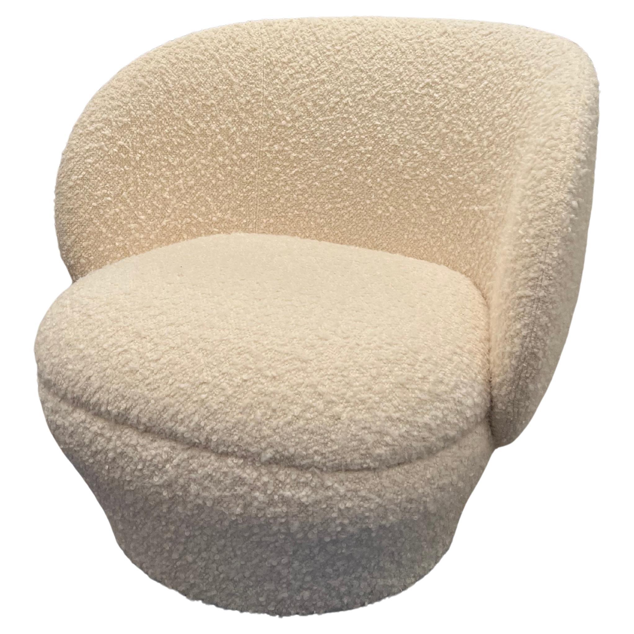 La Manufacture Moro Swivel Lounge Armchair by Sebastian Herkner in STOCK