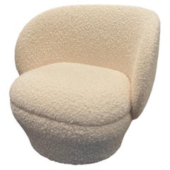 La Manufacture Moro Swivel Lounge Armchair by Sebastian Herkner in STOCK