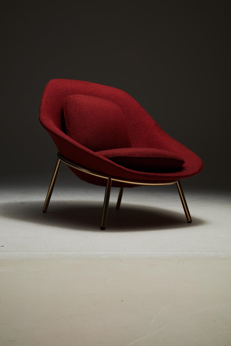 Italian La Manufacture-Paris Amphora Lounge Chair Designed by Noé Duchaufour-Lawrance For Sale