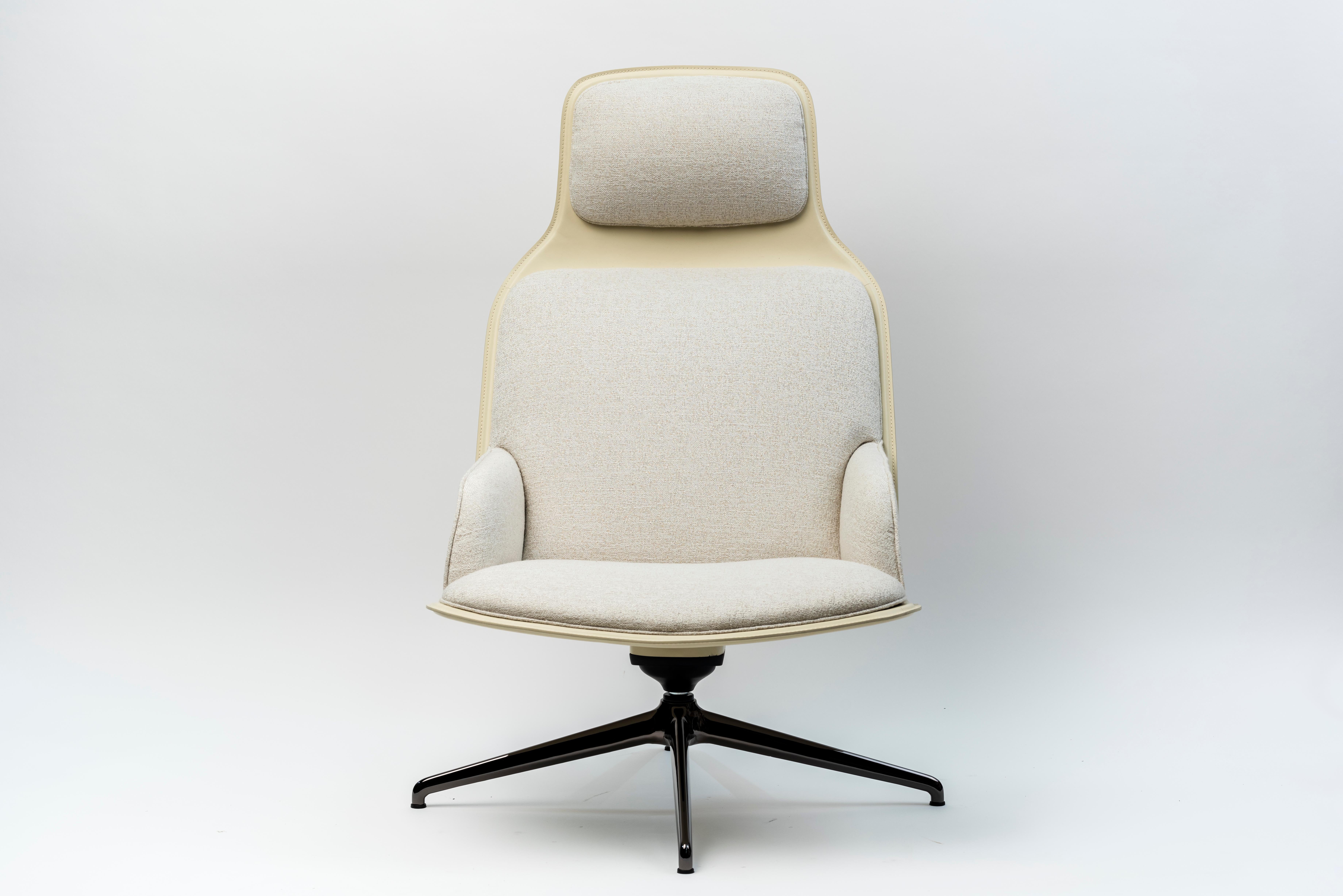 Customizable La Manufacture-Paris  Assemblage Armchair Designed by Todd Bracher For Sale 1