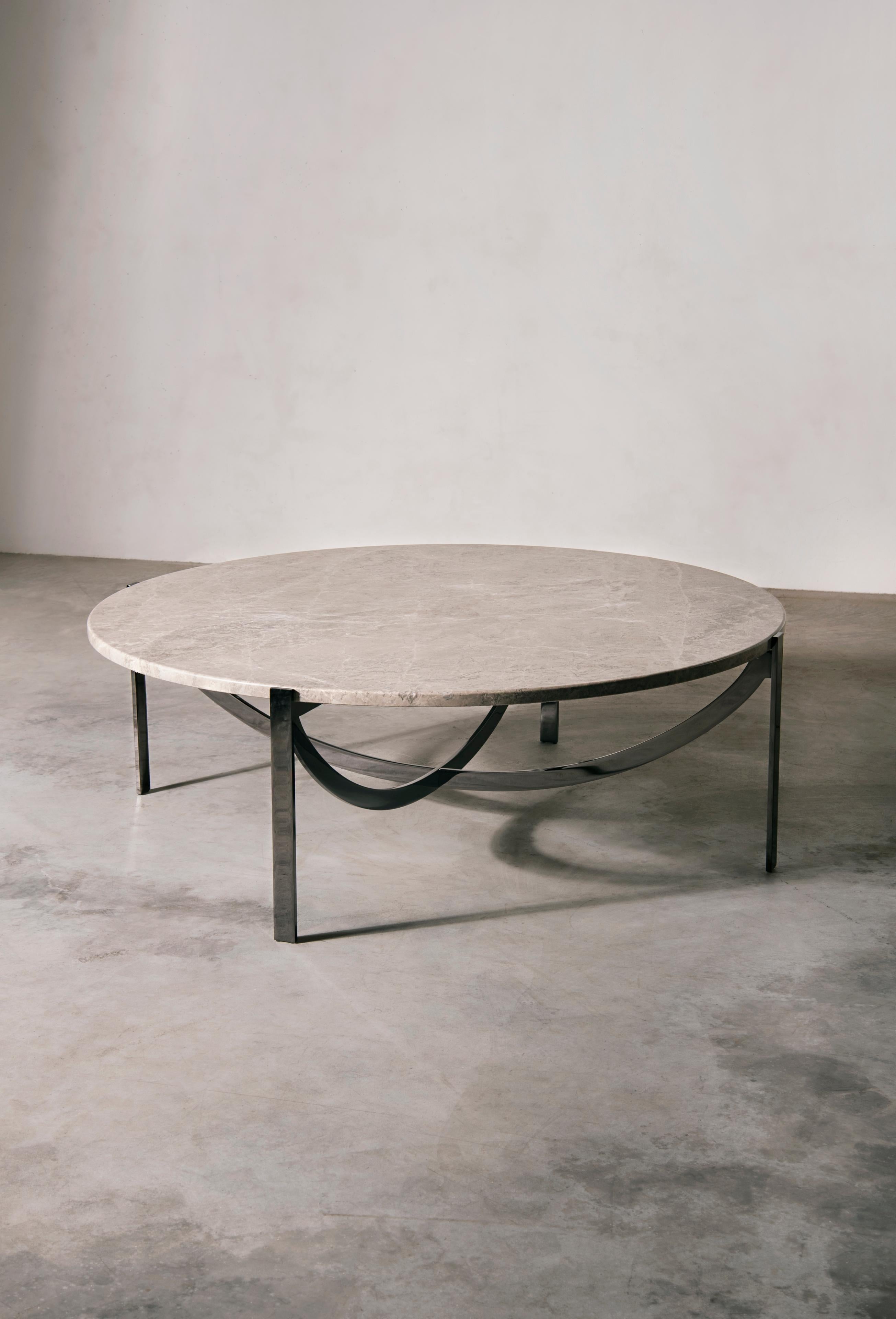 Métal La Manufacture-Paris Astra - Design de table d'appoint par Patrick Norguet en vente