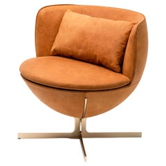 Customizable La Manufacture-Paris Calice Armchair Designed by Patrick Norguet