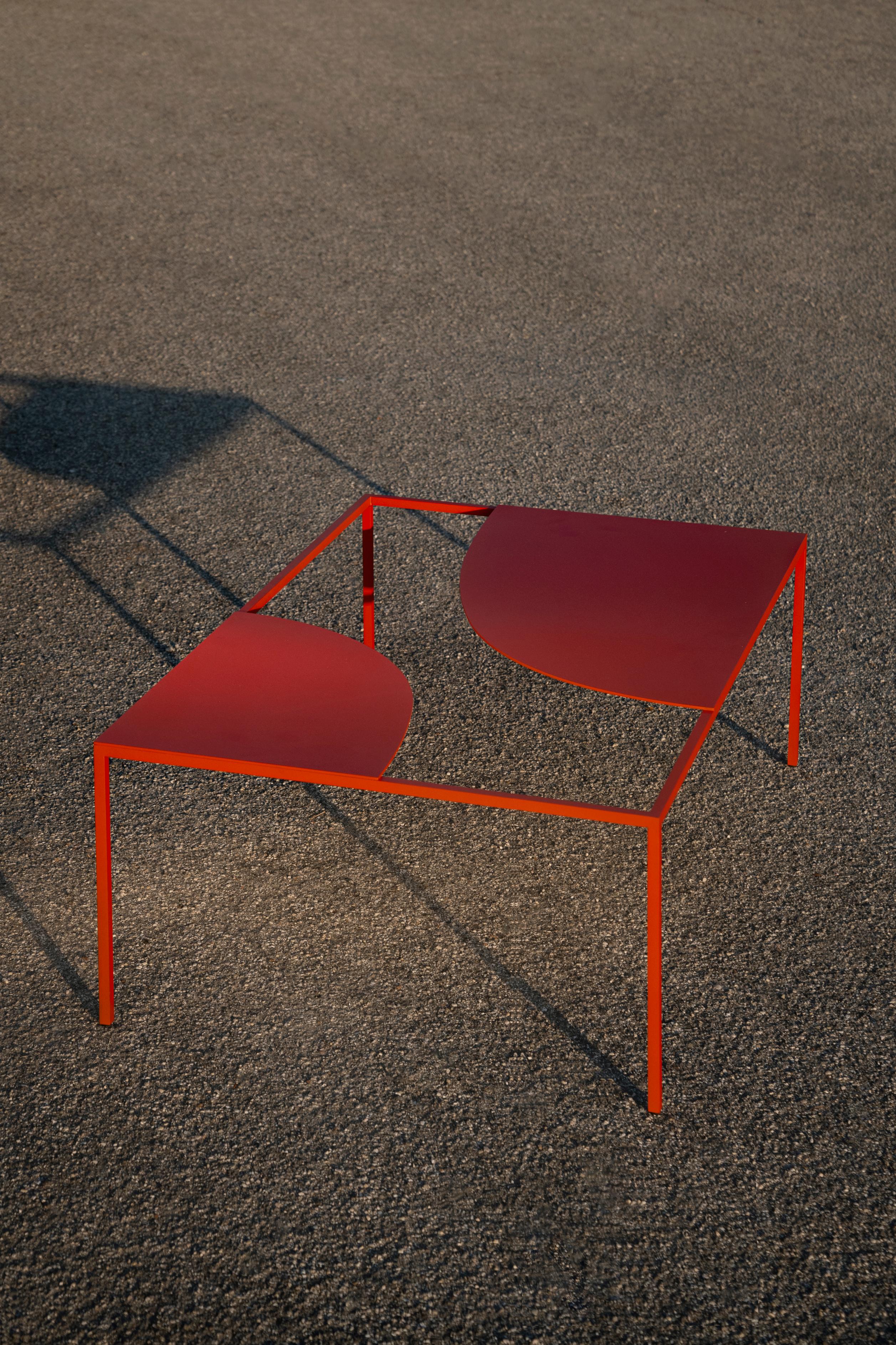 Contemporary La Manufacture-Paris Creek Table Designed by Nendo For Sale
