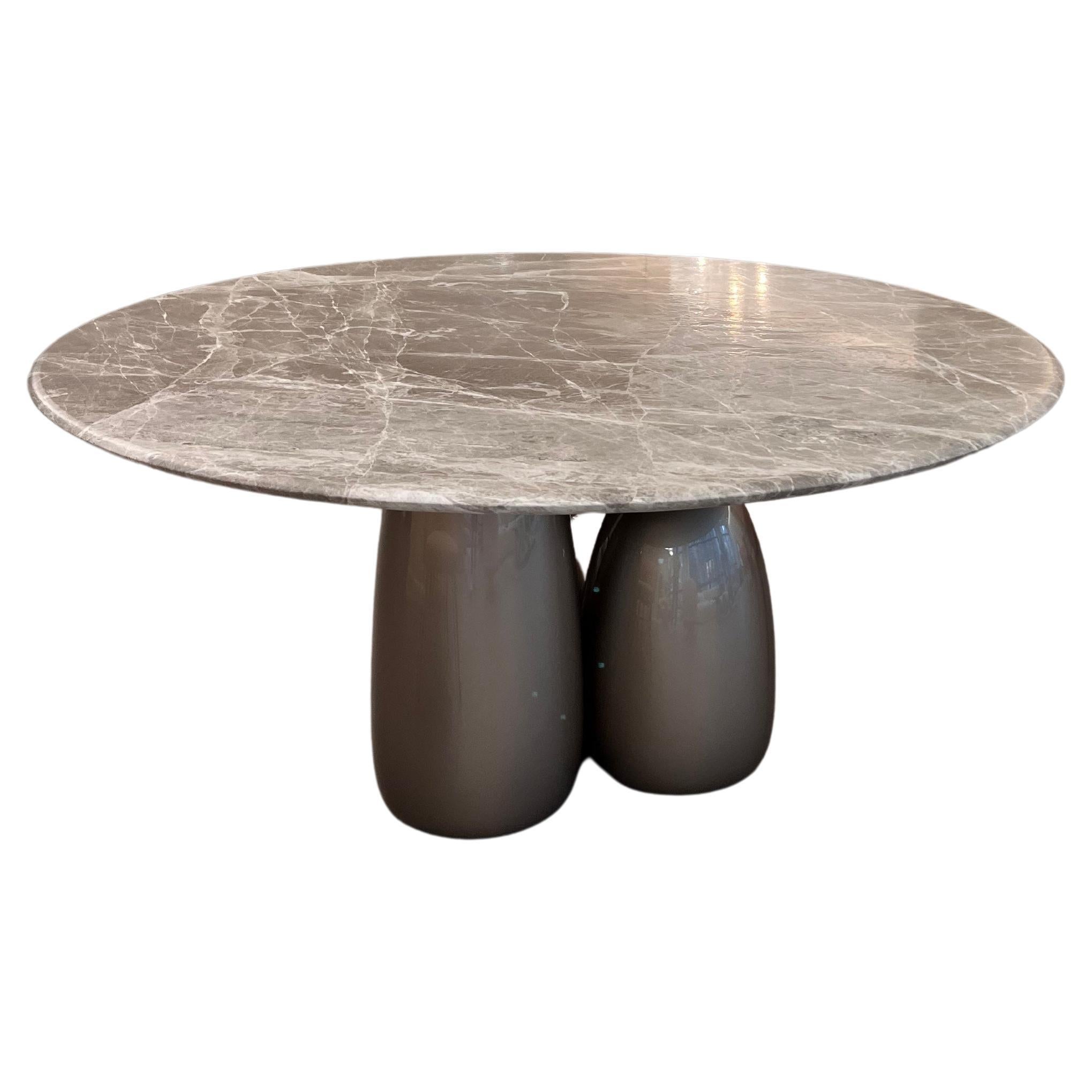 La Manufacture-Paris Gem Marble Top Dining Table by Sebastian Herkner in Stock For Sale