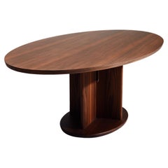 La Manufacture-Paris Intersection Canaletto Walnut Oval Table by Neri & Hu