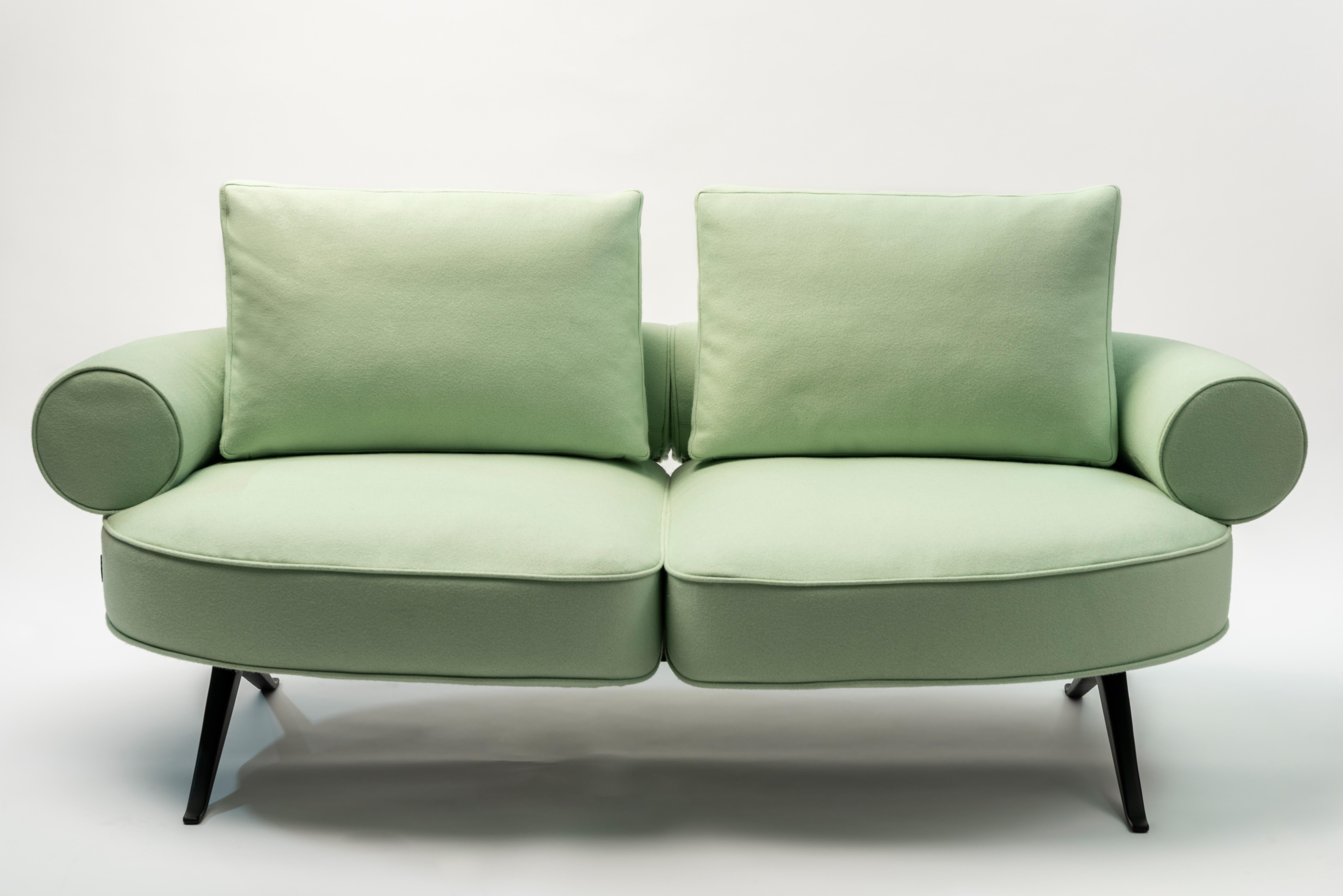 Contemporary Customizable La Manufacture-Paris Luizet  Sofa Designed by Luca Nichetto For Sale
