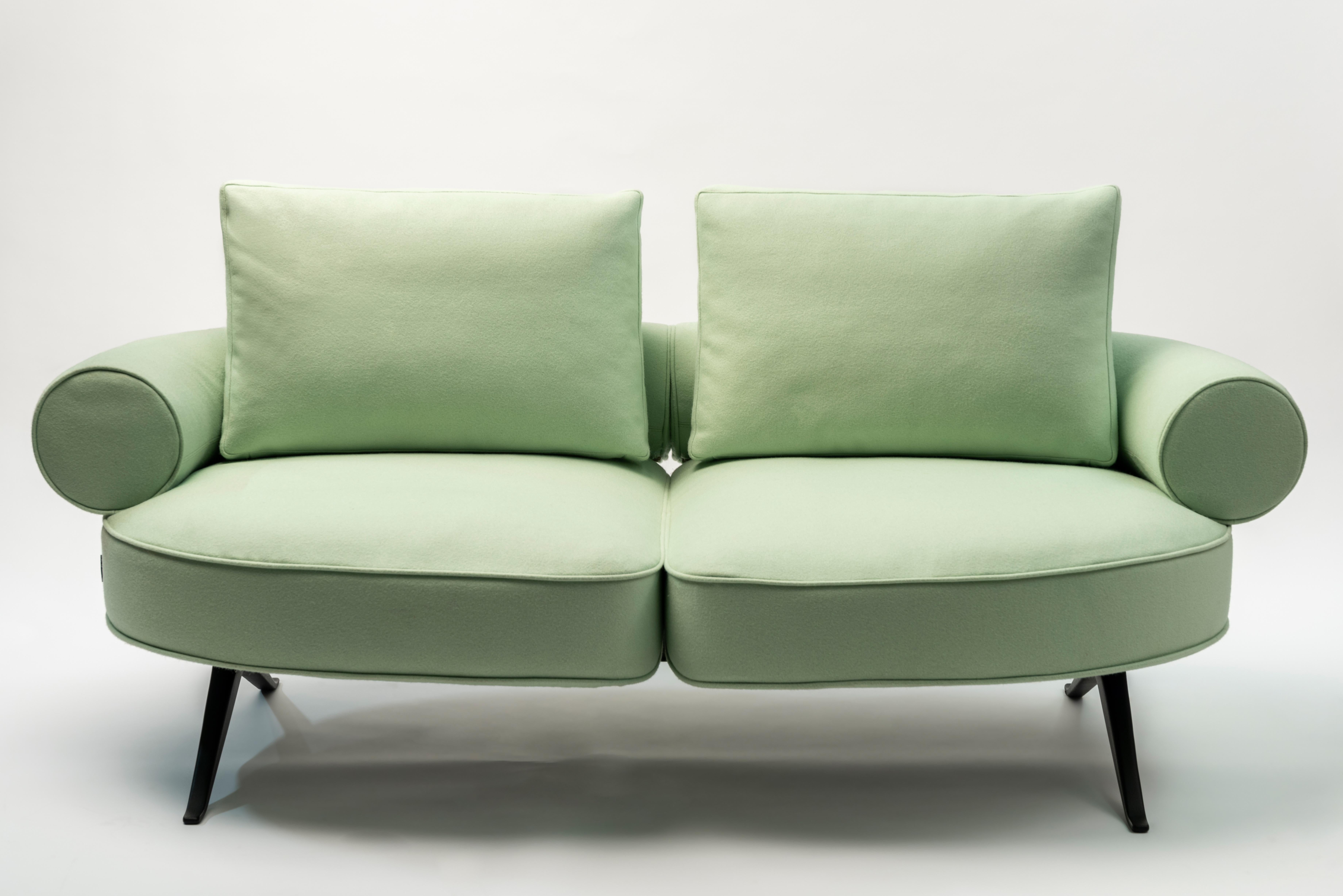 Contemporary Customizable La Manufacture-Paris Luizet Sofa Designed by Luca Nichetto For Sale