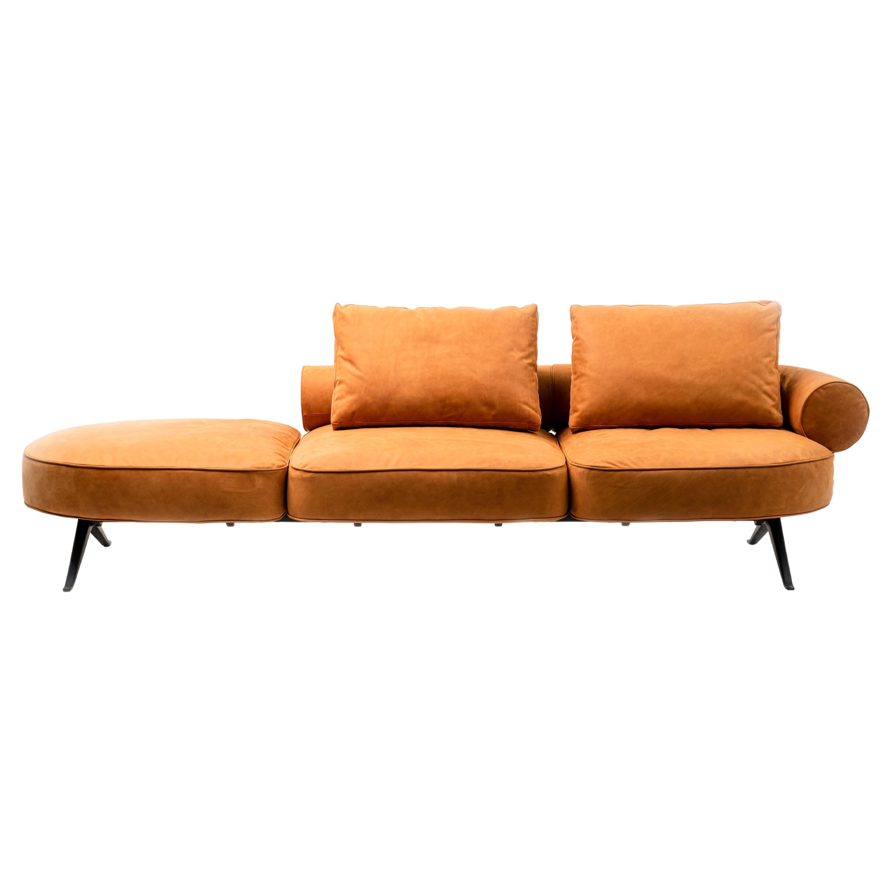 Customizable La Manufacture-Paris Luizet Sofa Designed by Luca Nichetto For Sale
