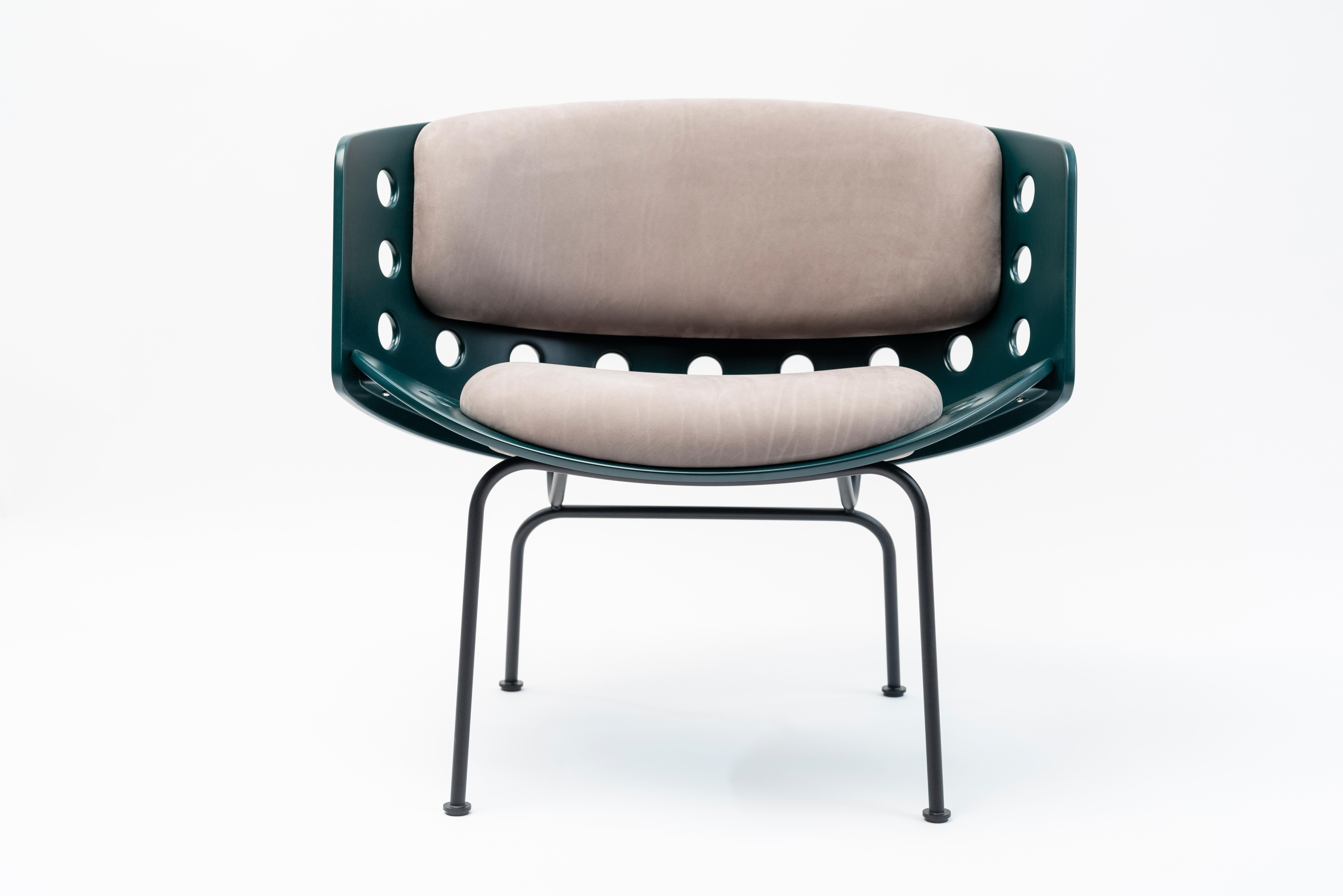 La Manufacture-Paris Melitea Armchair Designed by Luca Nichetto For Sale 7