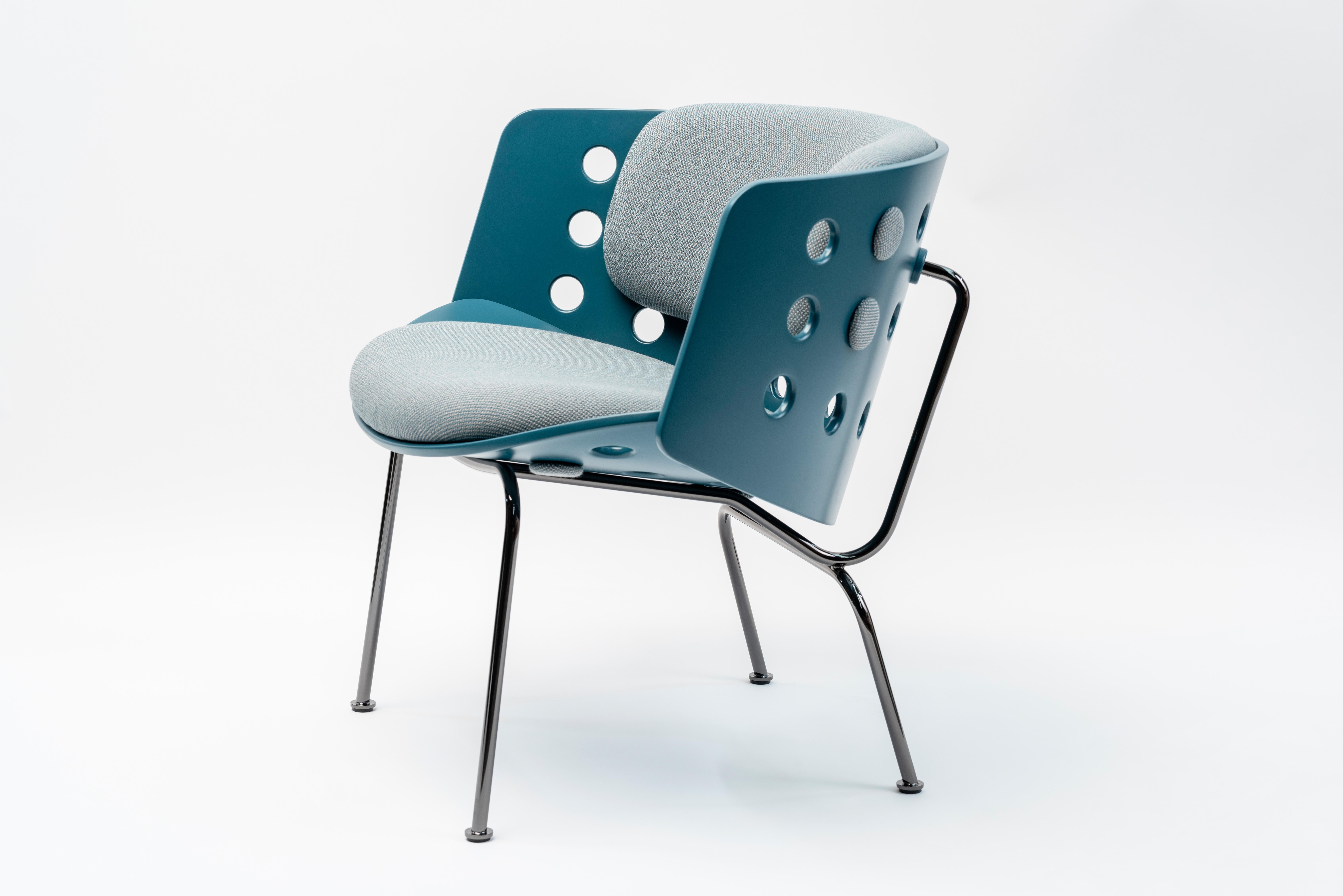 Customizable La Manufacture-Paris Melitea Outdoor Chair by Luca Nichetto For Sale 7