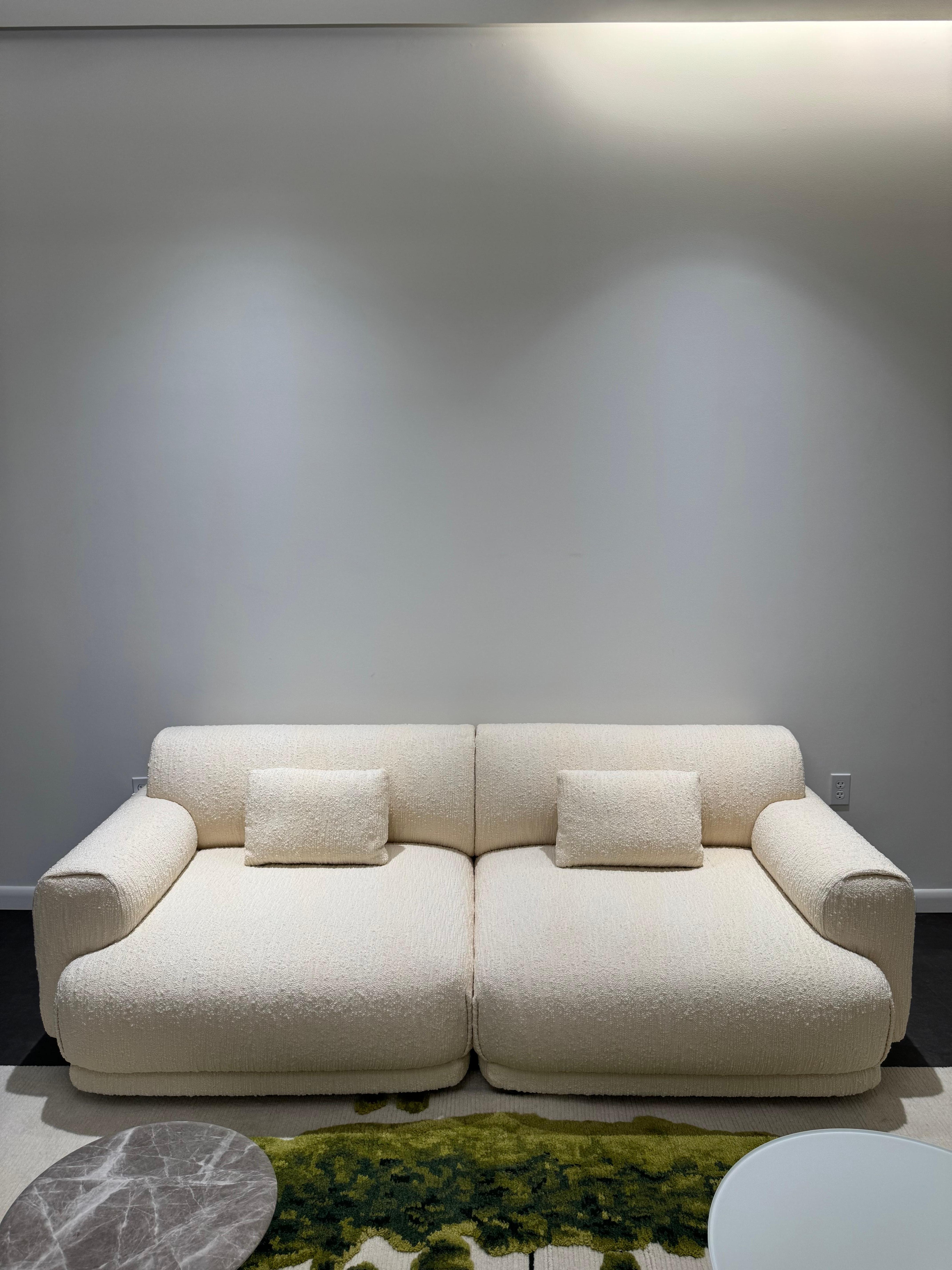Italian La Manufacture-Paris Moos Sofa by Sebastian Herkner in STOCK For Sale