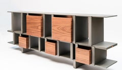La Manufacture-Paris Pyrite Bookshelf Designed by Luca Nichetto