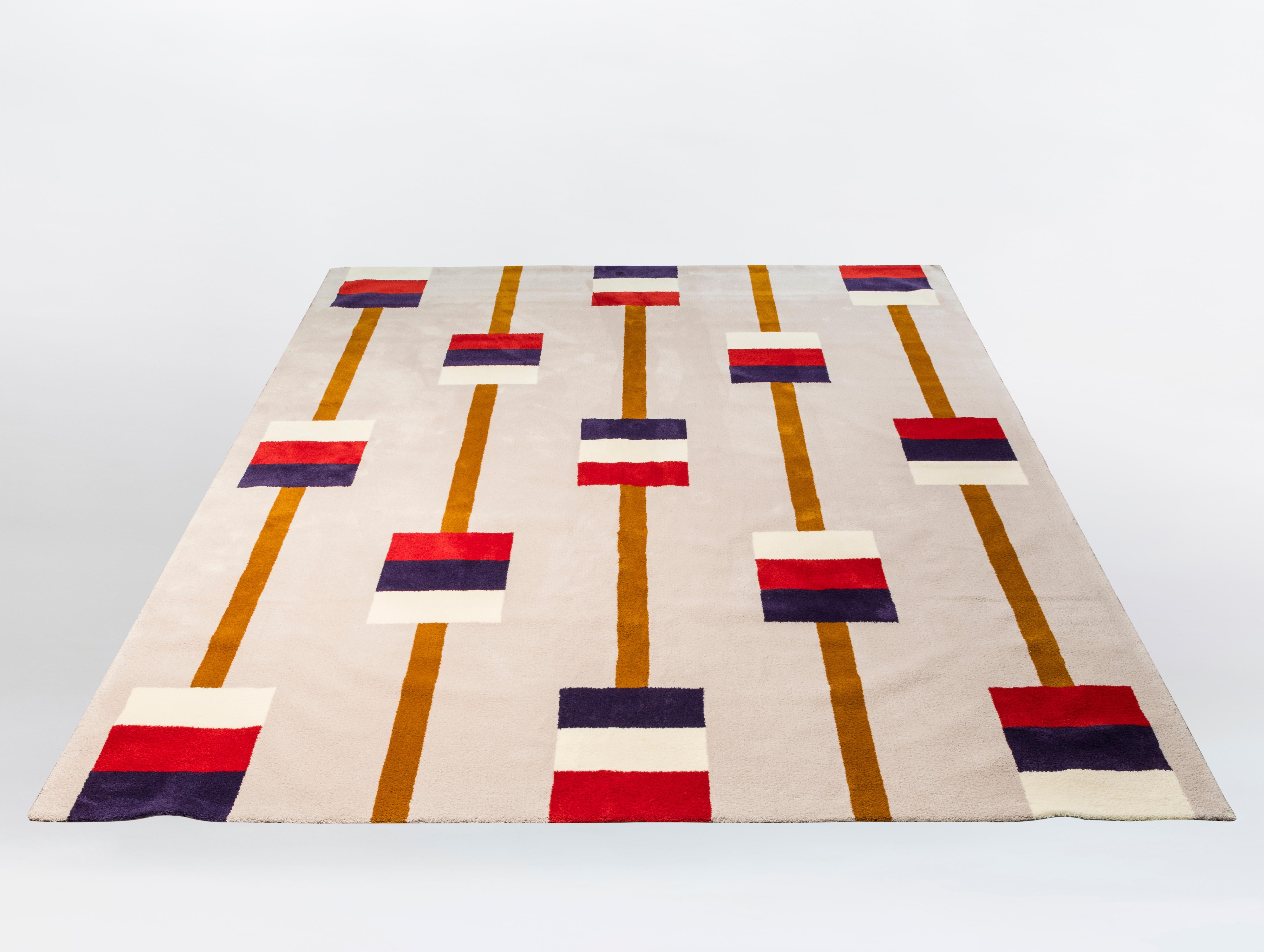 La Manufacture-Paris Rock Paper Scissors Teppich von Emma Boomkamp (21. Jahrhundert und zeitgenössisch) im Angebot
