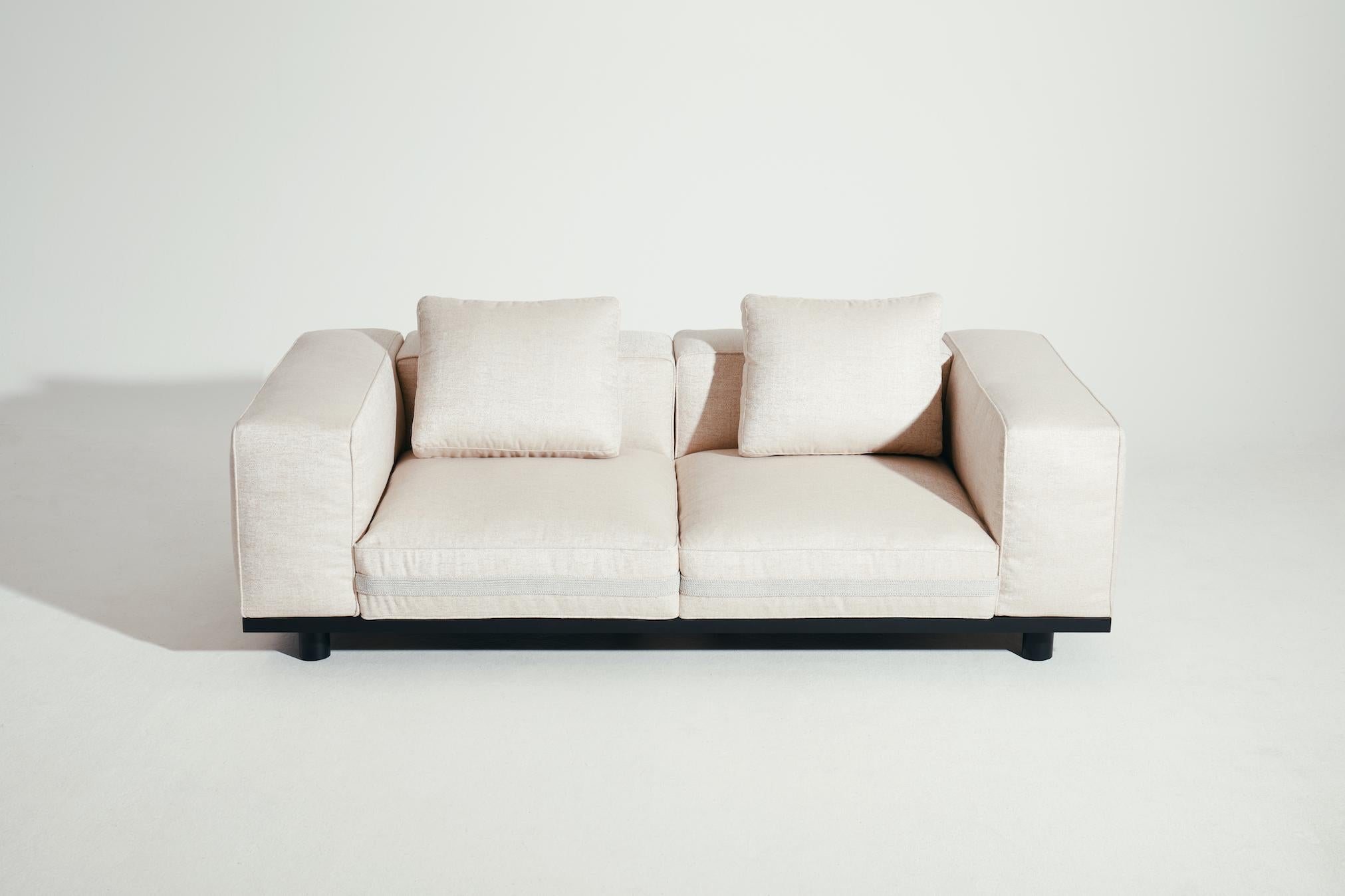 Contemporary Customizable La Manufacture-Paris Saint-Rémy Sofa by Luca Nichetto For Sale