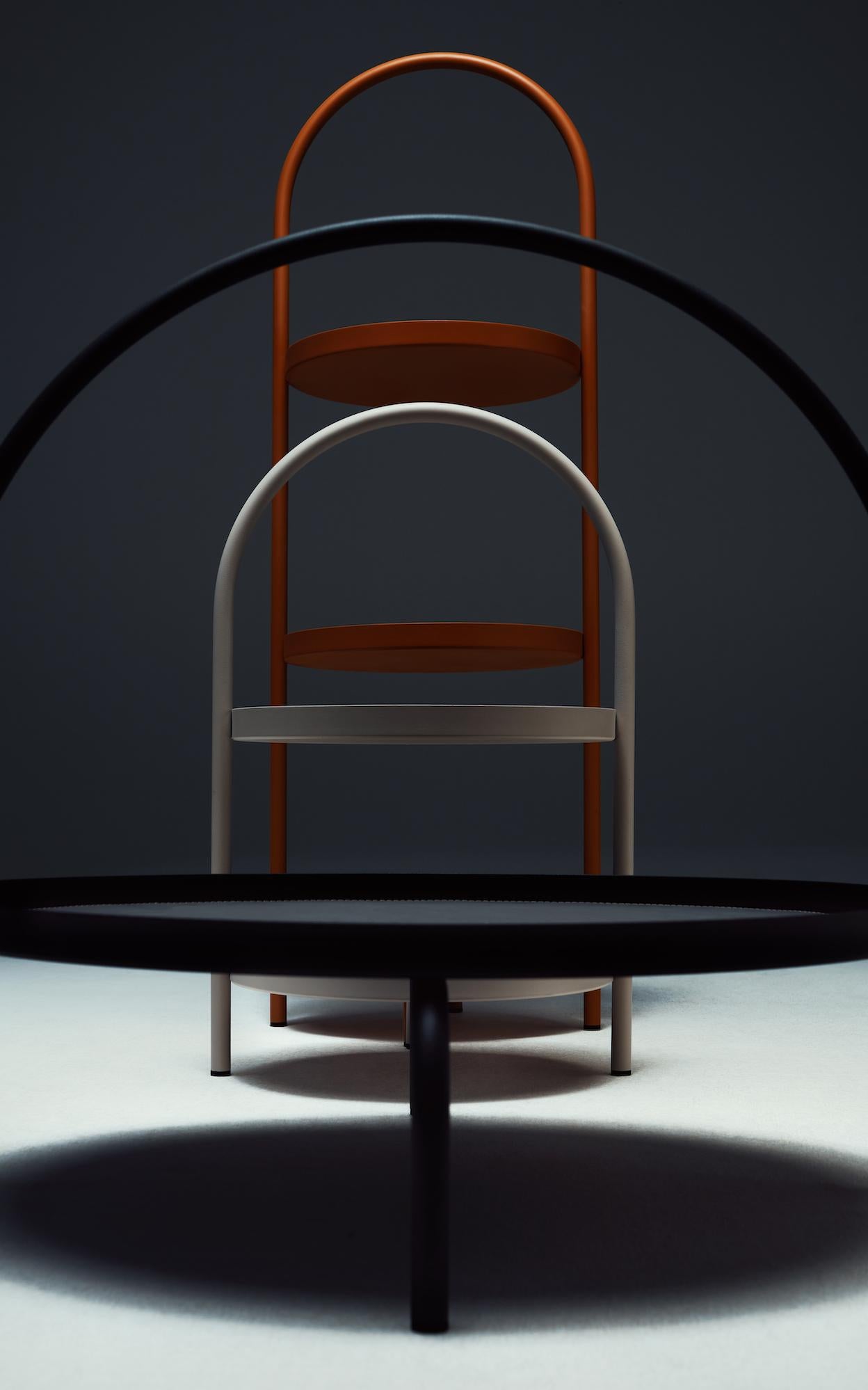Contemporary La Manufacture-Paris Set Side Table Design by Marc Thorpe For Sale
