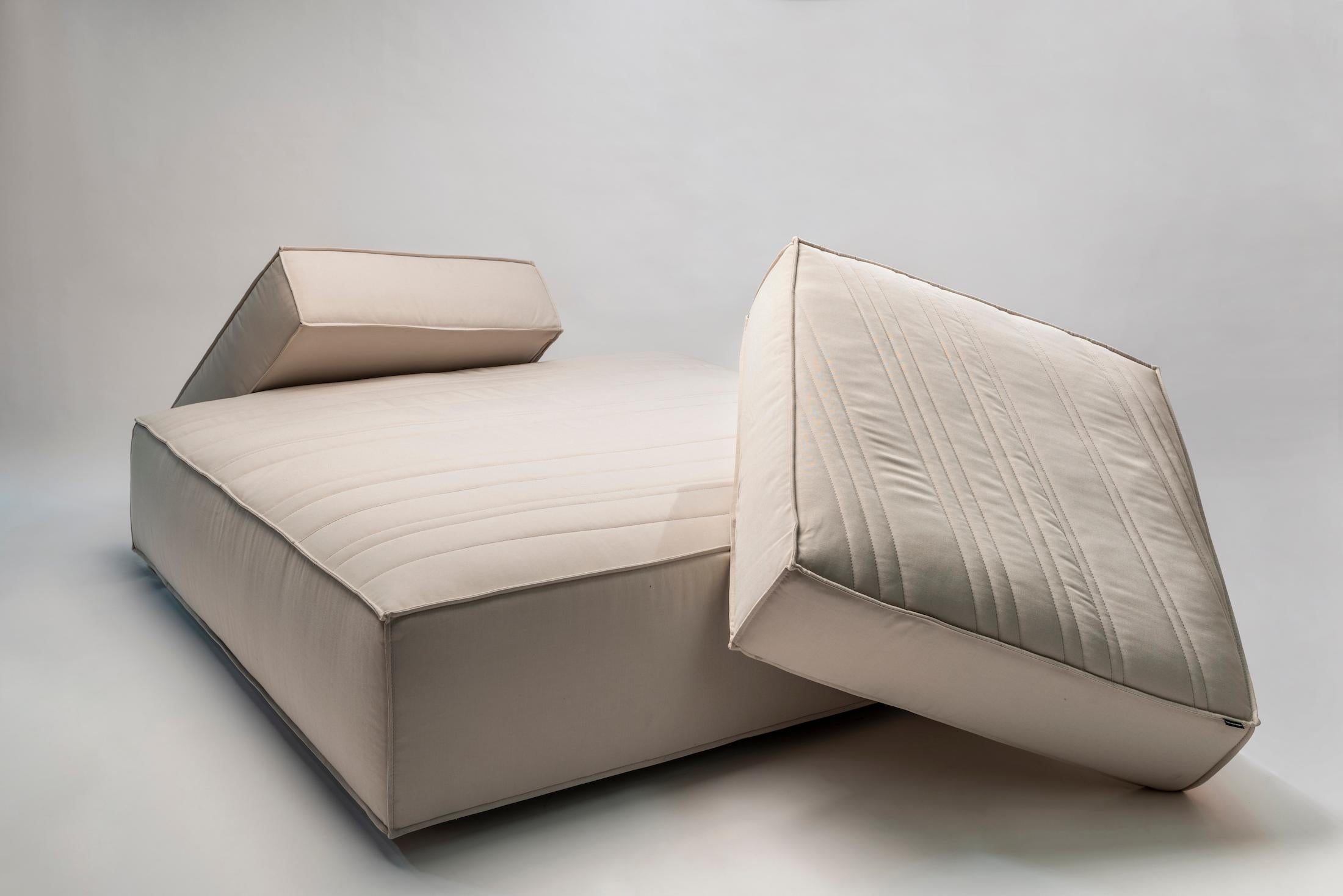 Italian Customizable La Manufacture-Paris Stack Sofa Designed by Nendo For Sale