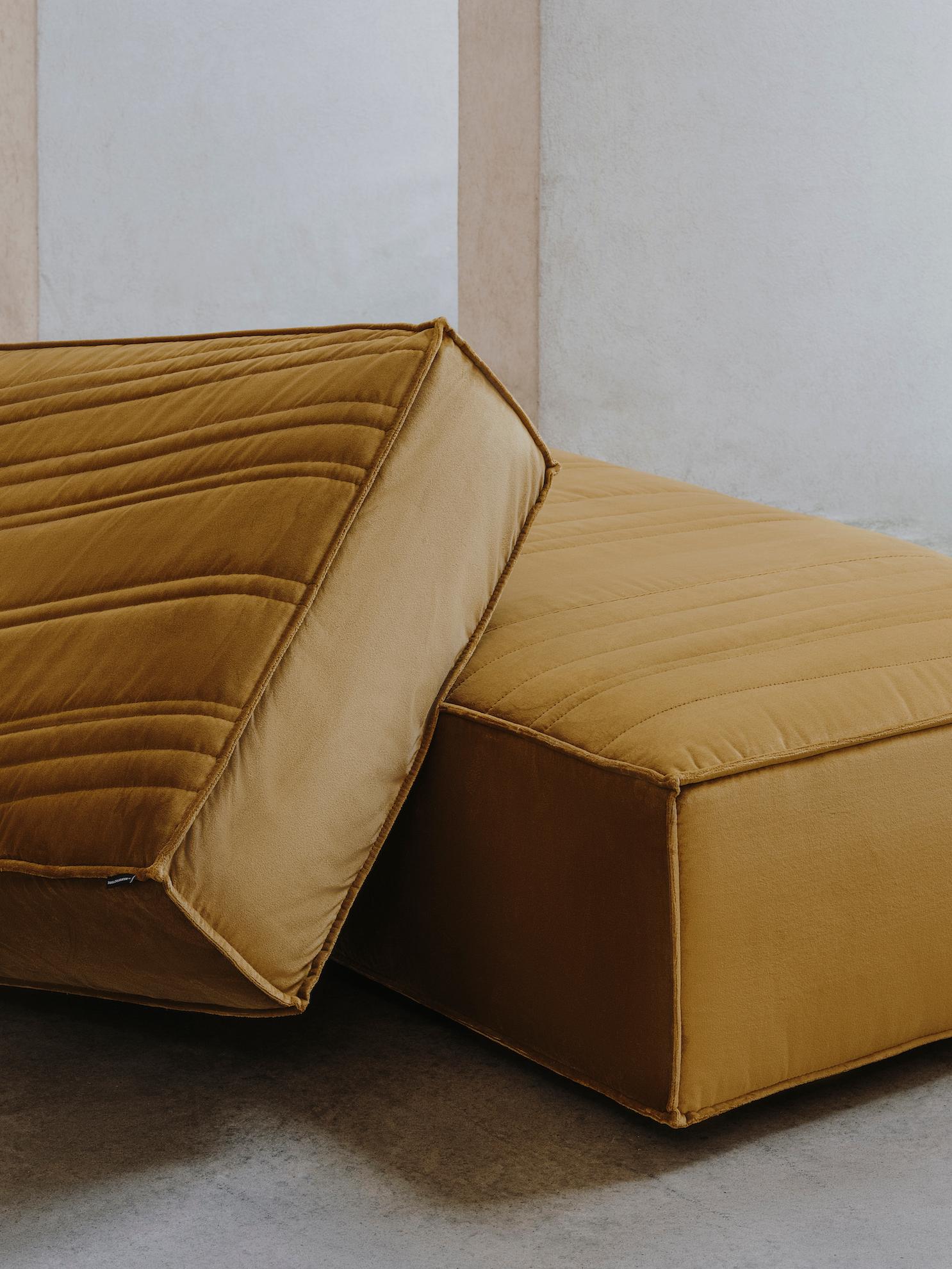 Customizable La Manufacture-Paris Stack Sofa Designed by Nendo For Sale 2