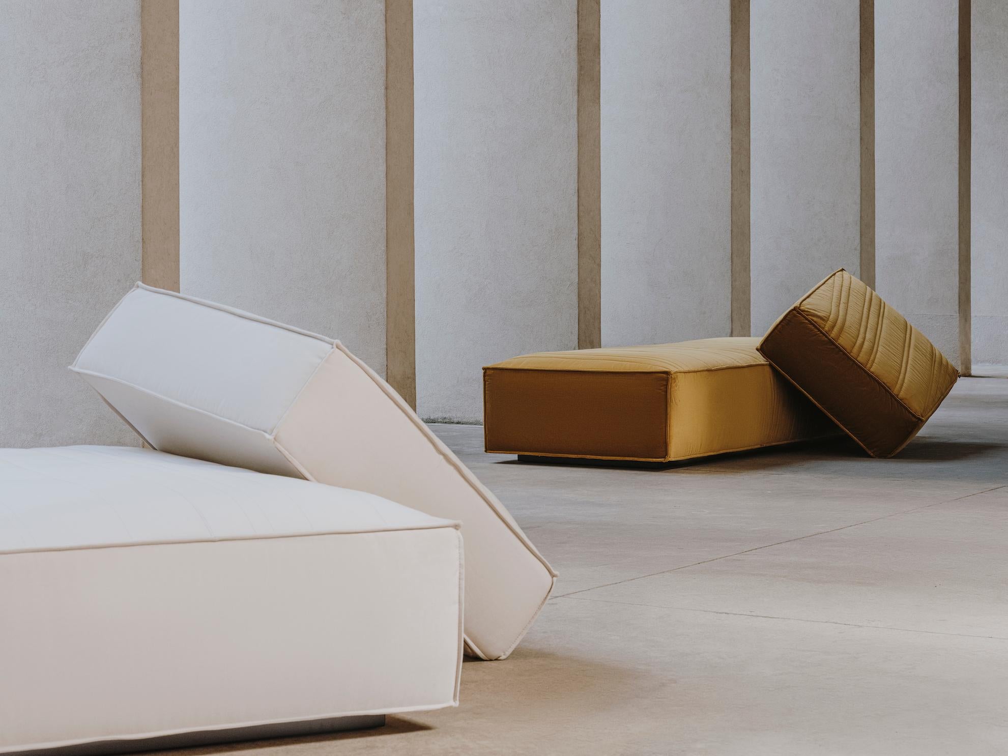 Customizable La Manufacture-Paris Stack Sofa Designed by Nendo For Sale 2