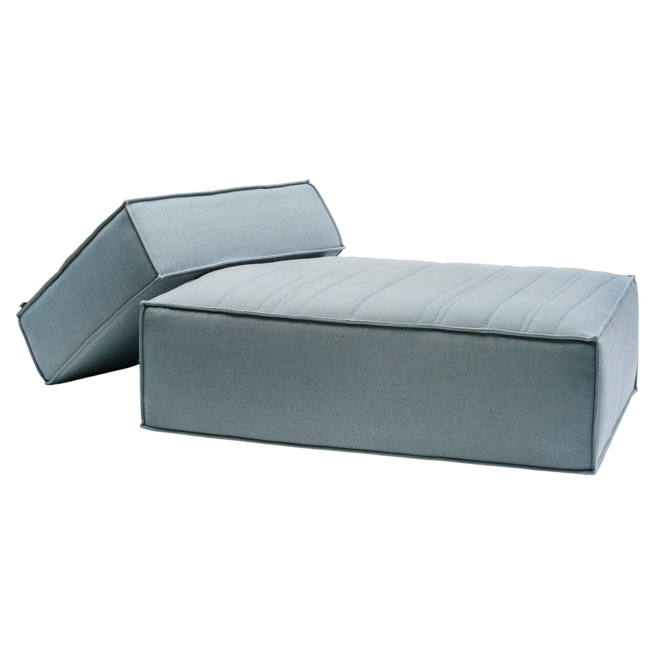 Customizable La Manufacture-Paris Stack Sofa Designed by Nendo