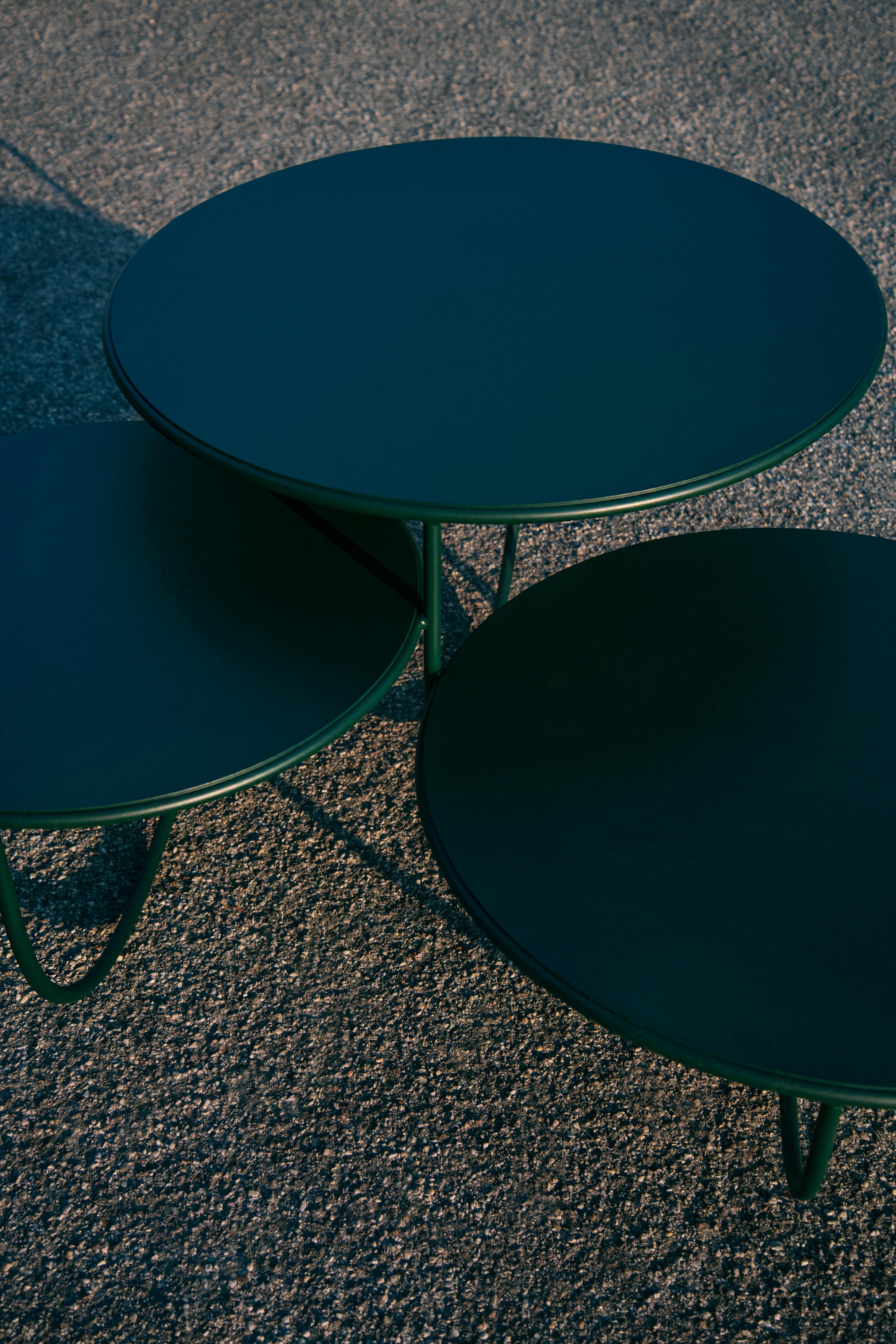 La Manufacture-Paris Trio Table Designed by Nendo For Sale 4