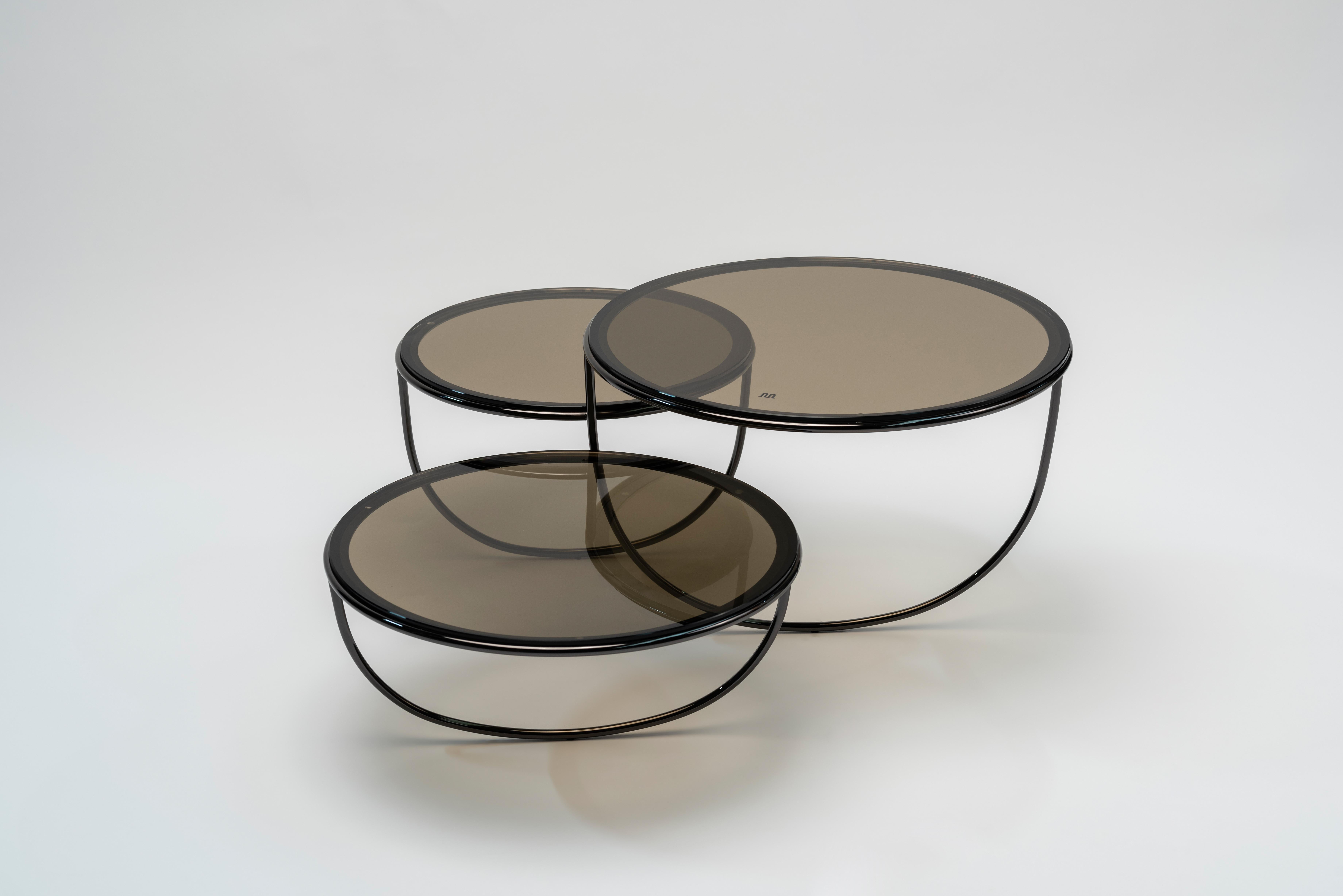La Manufacture-Paris Trio Table Designed by Nendo For Sale 1