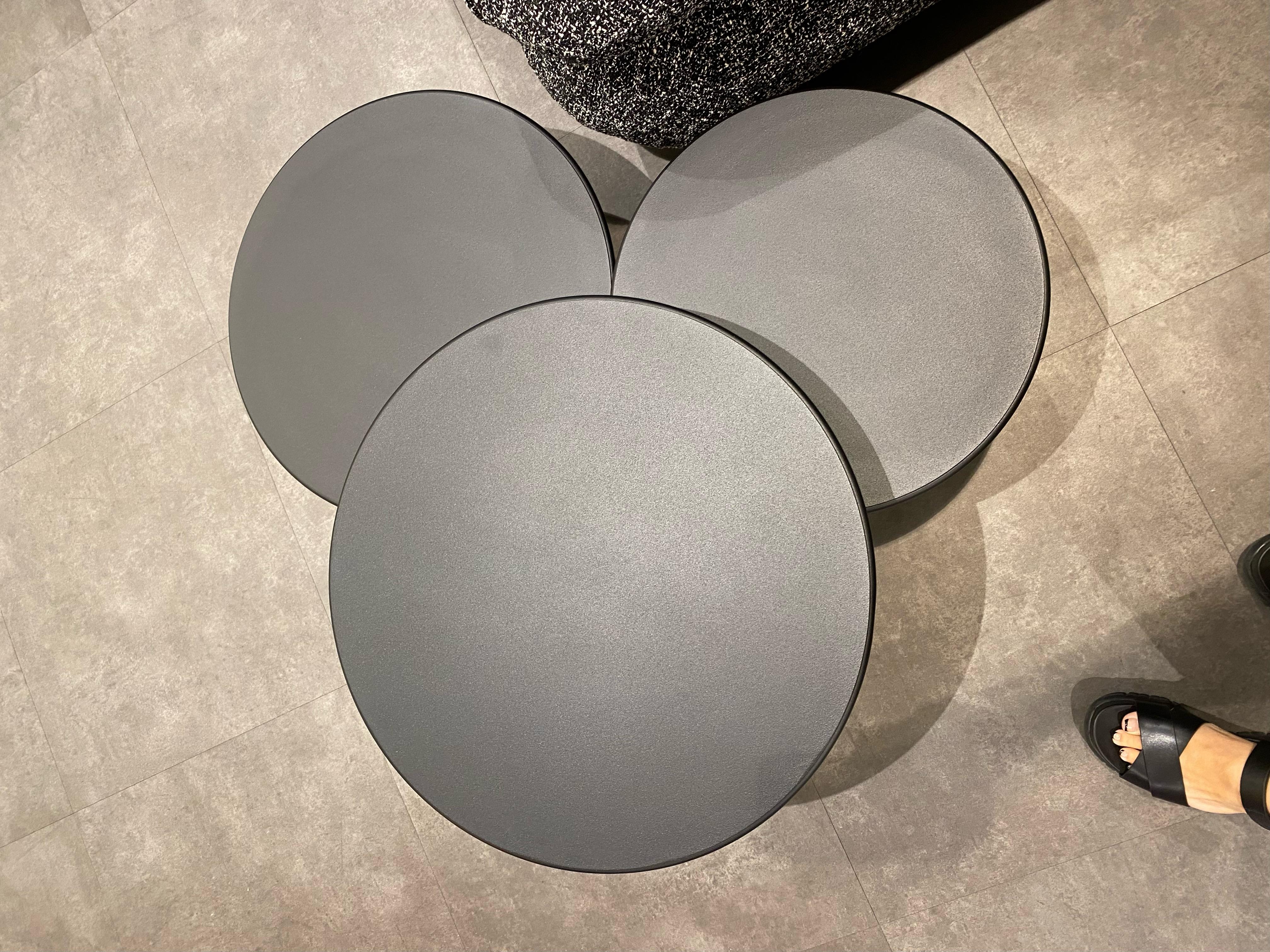 La Manufacture-Paris Trio Table Designed by Nendo in Stock 3