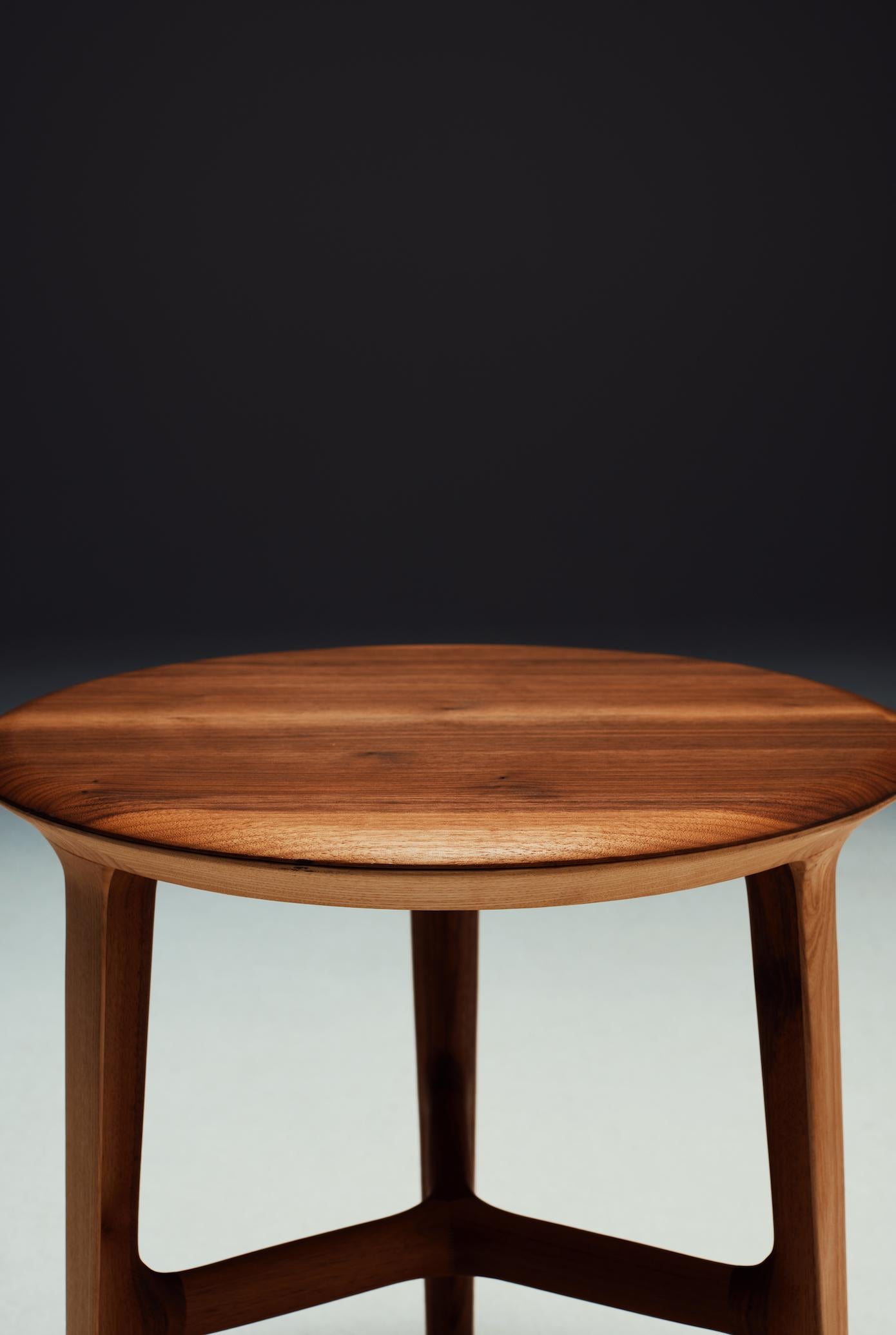 Italian La Manufacture-Paris Yakisugi Solid Wood Table by Noé Duchaufour-Lawrance For Sale