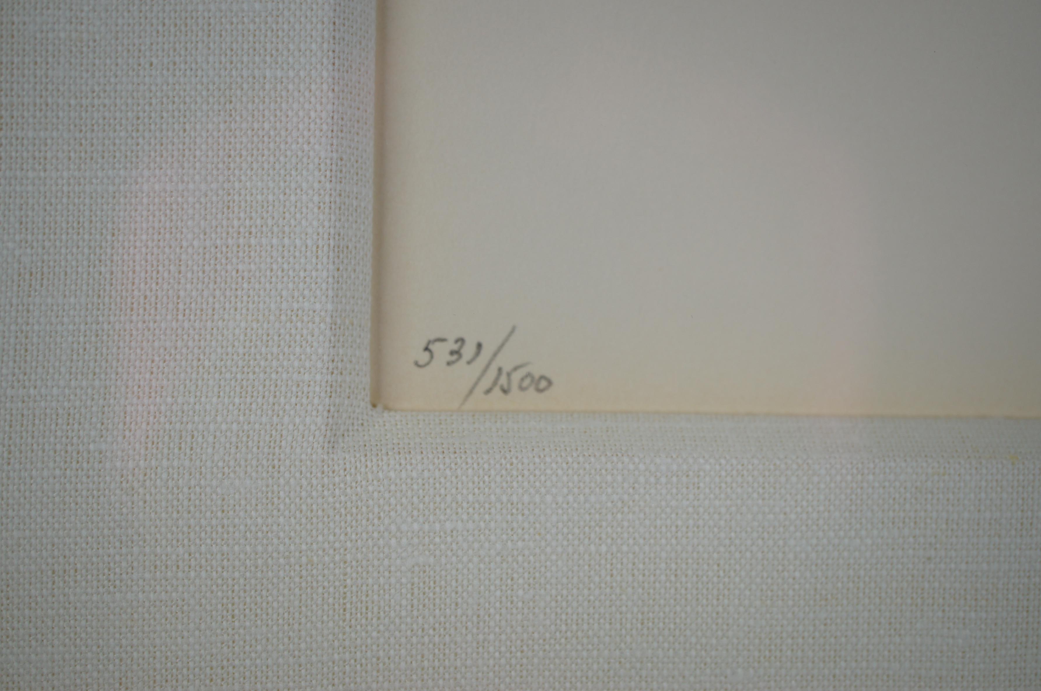 Ensemble de 14 lithographies originales La Melodie Acide encadrées de Joan Miro, 1980 en vente 3