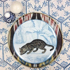 La Menagerie Ottoman Porcelain Dessert Plates - Set of 6