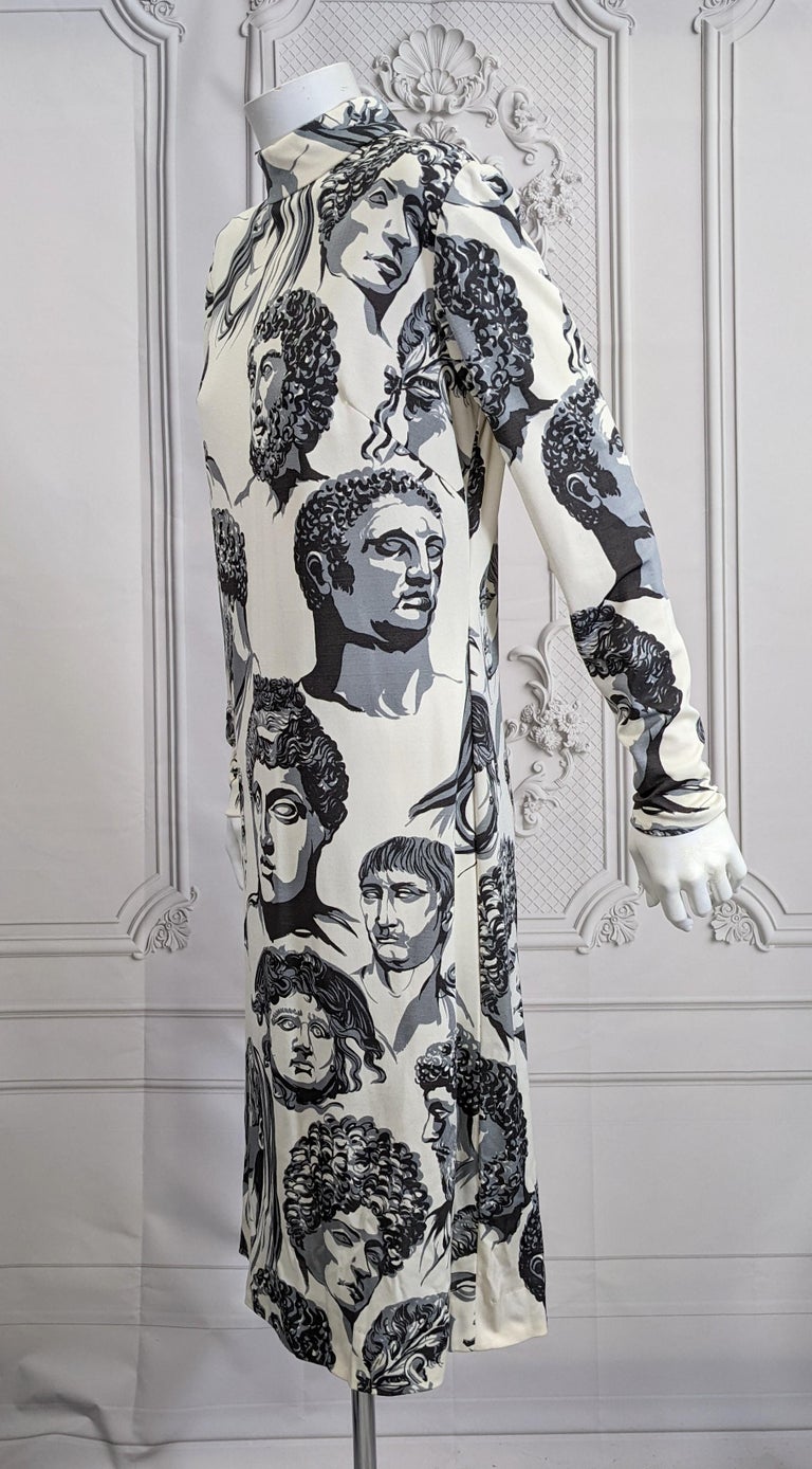 La Mendola, Rome Graphic Print Dress For Sale 1