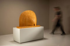 Escultura de madera "La Mia Casa" de Giuseppe Rivadossi, Italia 1975