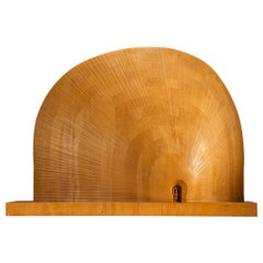 Escultura de madera "La Mia Casa" de Giuseppe Rivadossi, Italia 1975