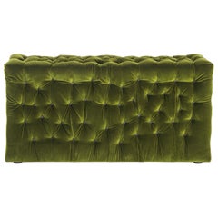 La Michetta Back 144 Velvet Backrest Sofa in Musk by Gaetano Pesce