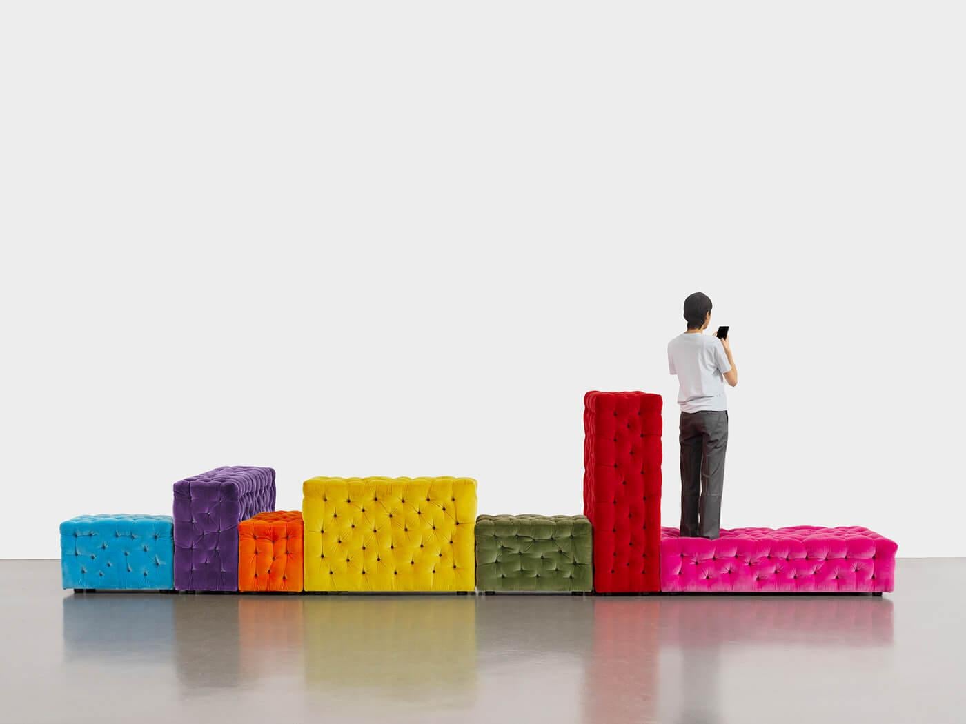 Sofá La Michetta Composición 1 de Gaetano Pesce en venta 1