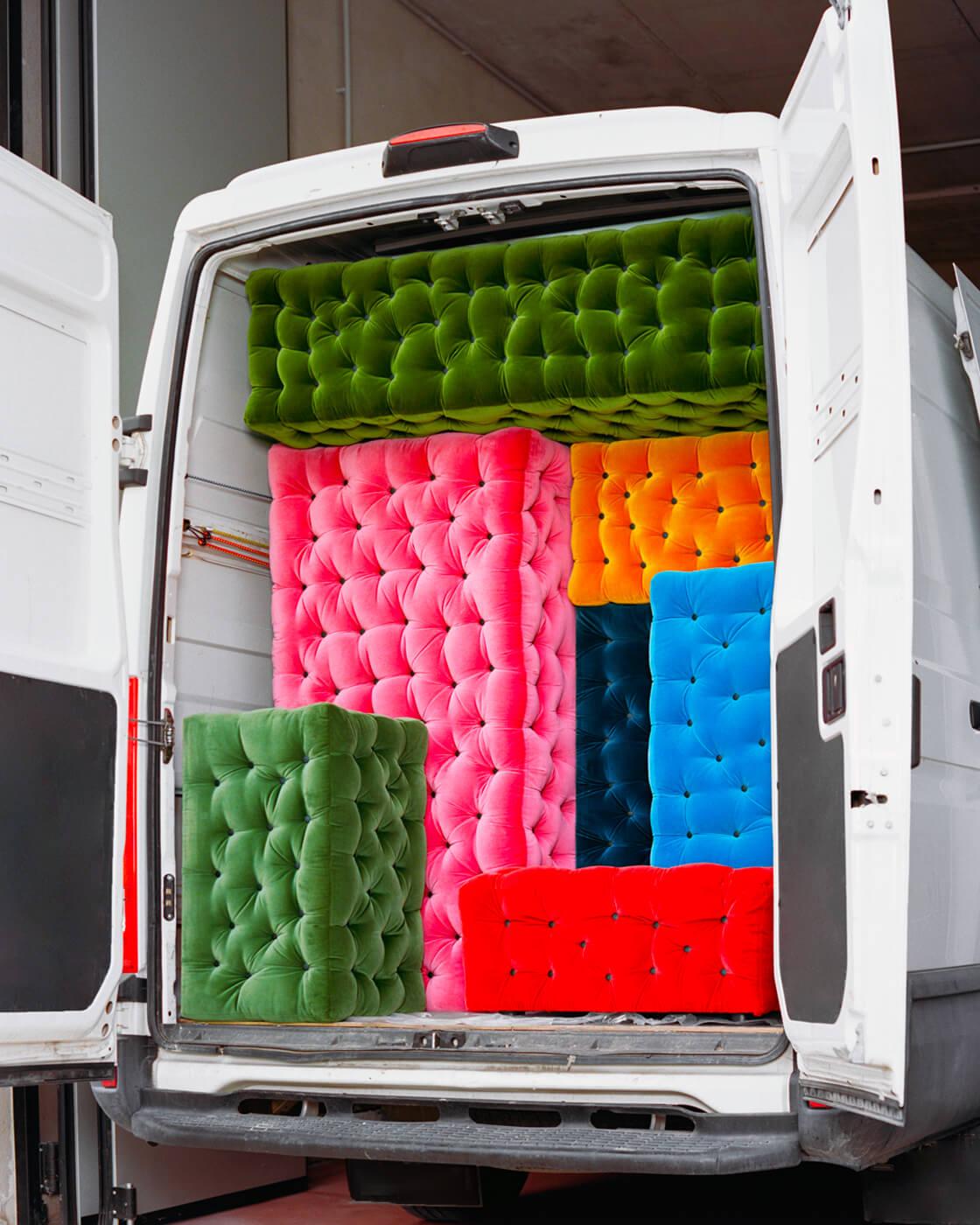 Sofá La Michetta Composición 3 de Gaetano Pesce en Nuevo estado para la venta en Brooklyn, NY