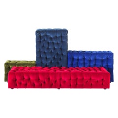 La Michetta Composition 6 Sofa in Velvet by Gaetano Pesce