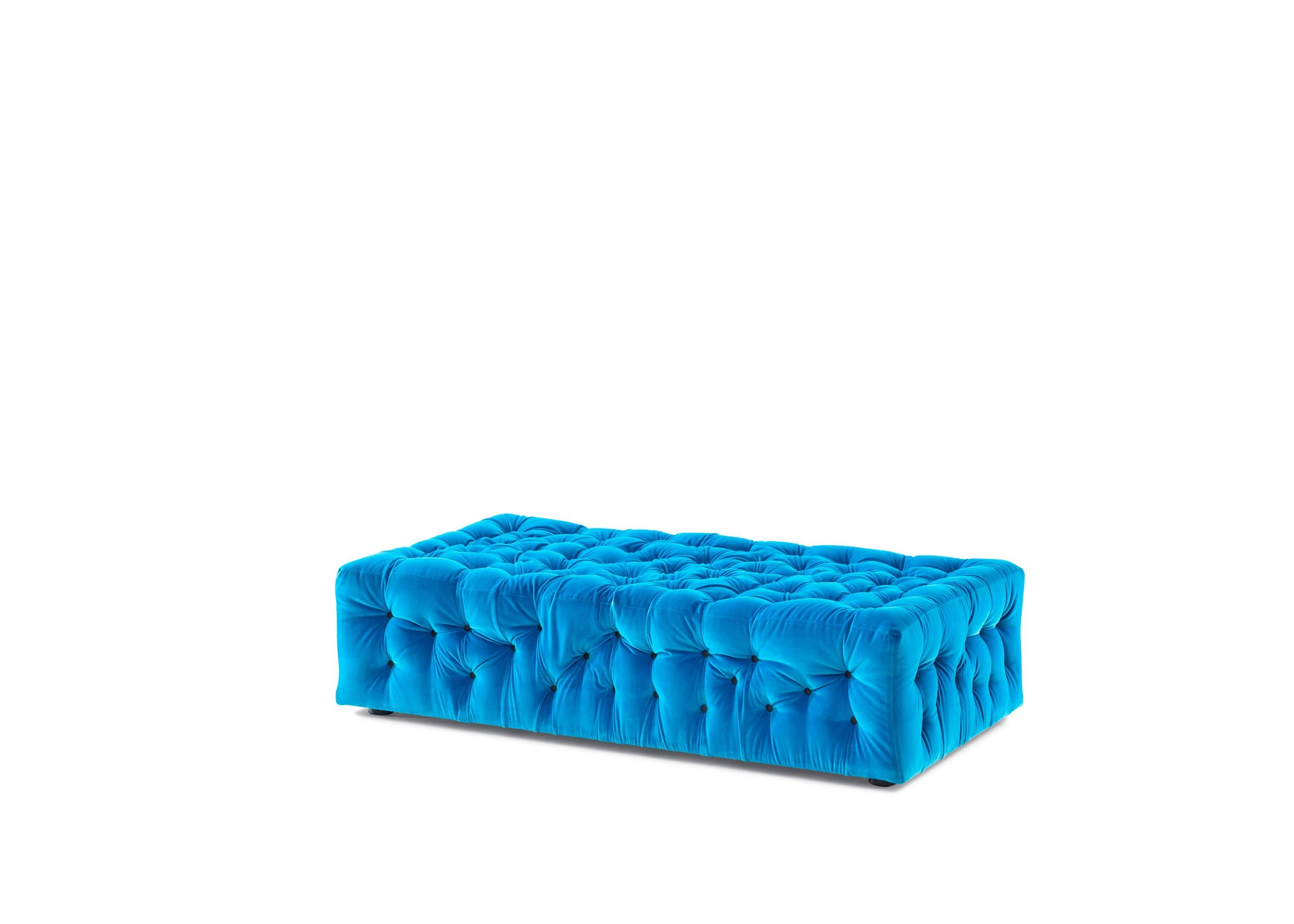 italien Siège 144 en velours Cyan de Gaetano Pesce en vente